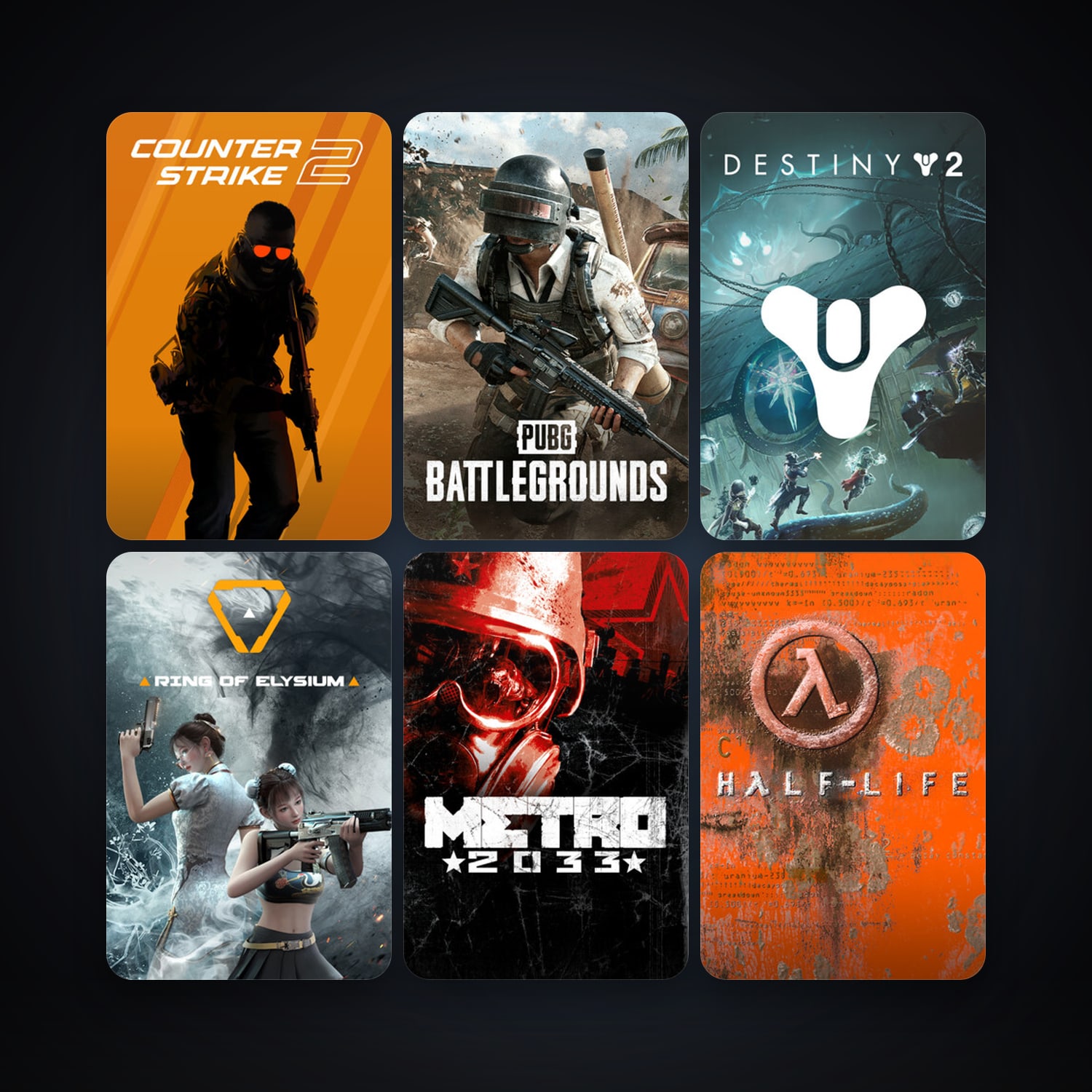 Half-Life + CS2 Prime, 18 games, clean — HabibiAccounts
