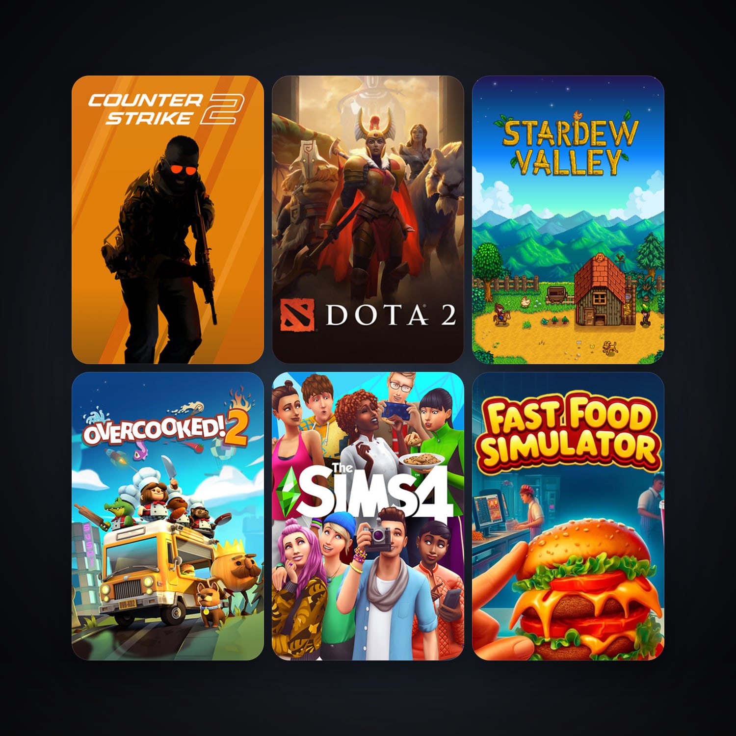 Dota 2 + CS2 Prime, 8 games, clean — HabibiAccounts