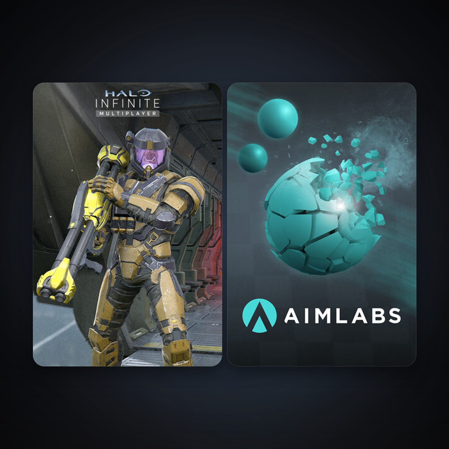 Aimlabs + Halo Infinite, 6 games, clean — HabibiAccounts