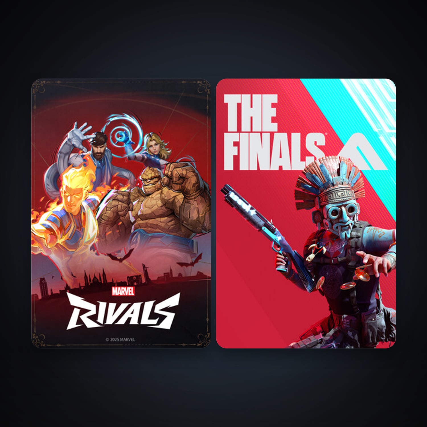 THE FINALS + Marvel Rivals, 5 games, clean — HabibiAccounts
