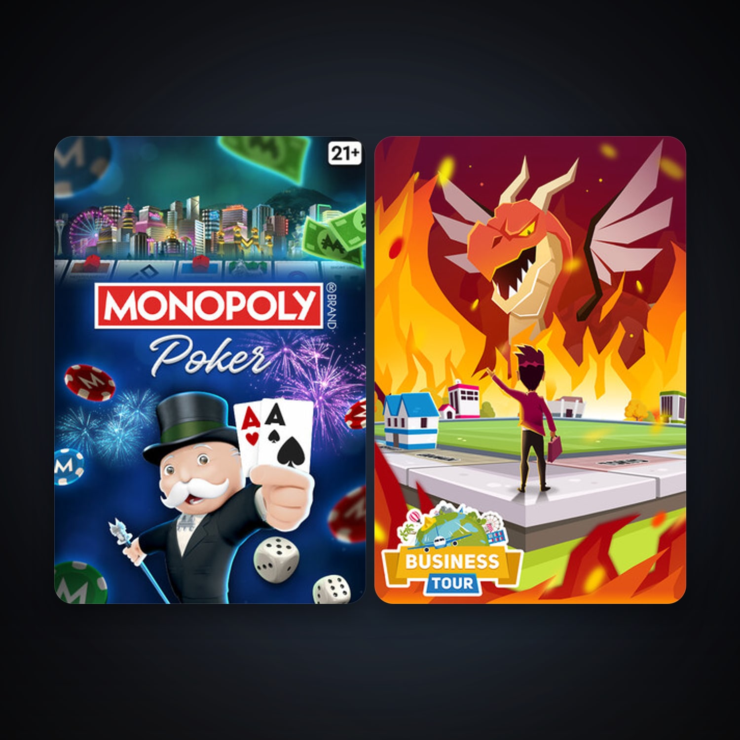 Steam account: Business Tour - Board Game with Online Multiplayer + MONOPOLY Poker, 4 games, clean — HabibiAccounts