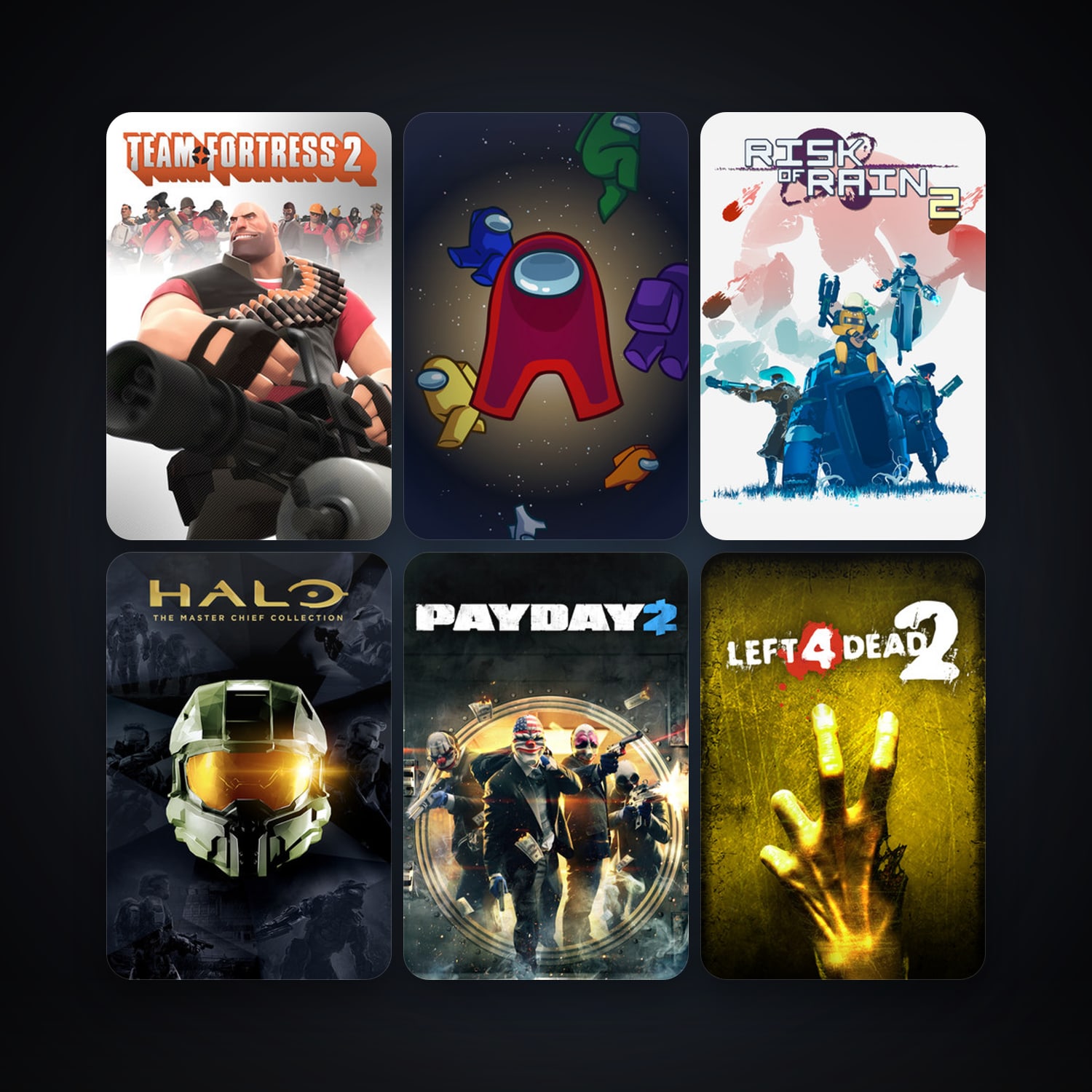 Team Fortress 2 + Left 4 Dead, 26 games, clean — HabibiAccounts