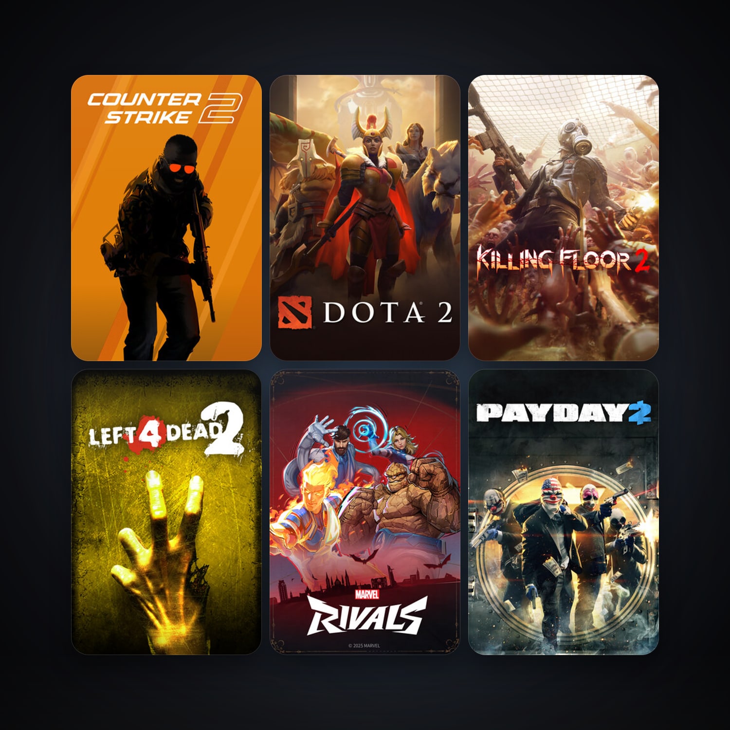Counter-Strike: Source + Day of Defeat: Source, 63 games, Steam 11, clean — HabibiAccounts