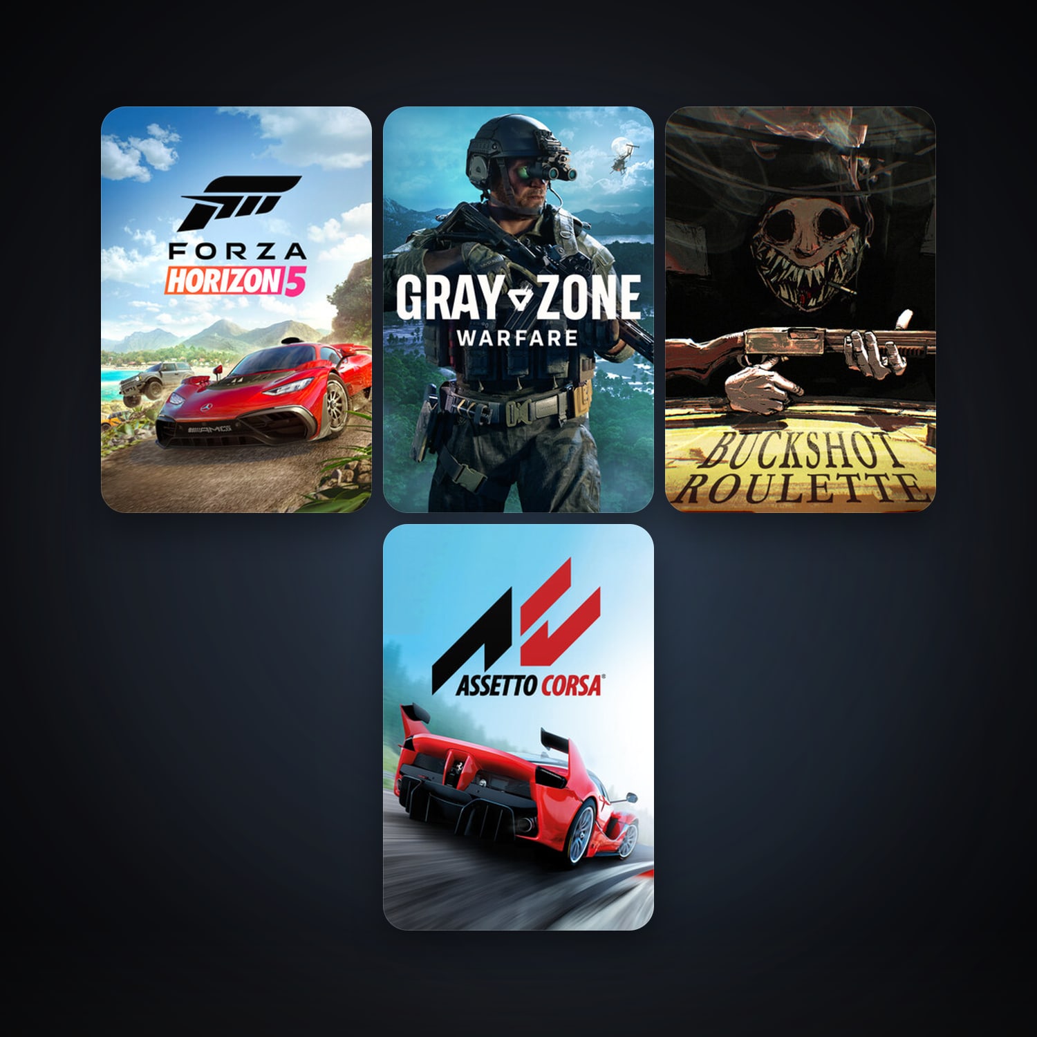 Free CS2 (No Prime) + Assetto Corsa, 13 games, clean — HabibiAccounts