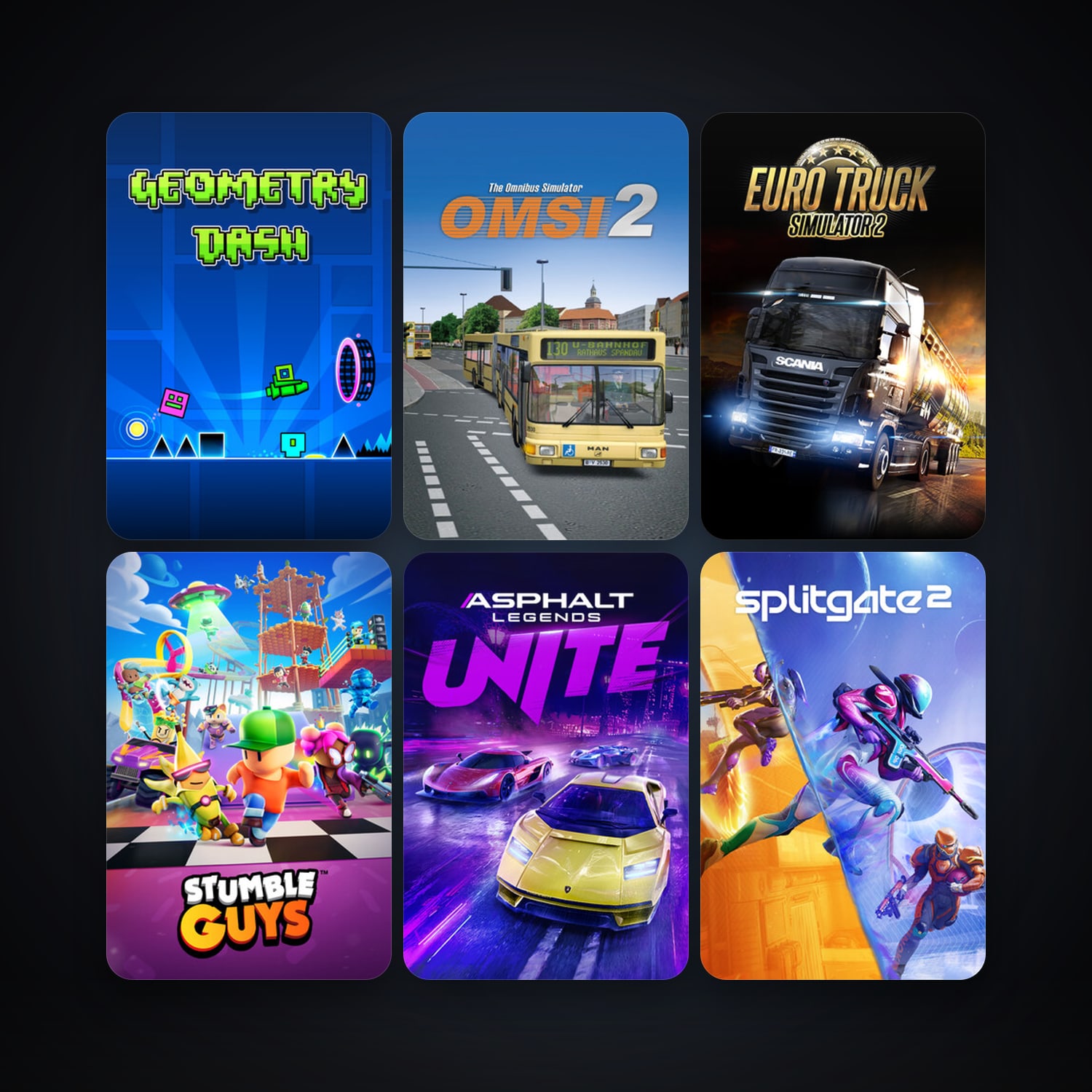 Euro Truck Simulator 2 + OMSI 2: Steam Edition, 10 games, clean — HabibiAccounts