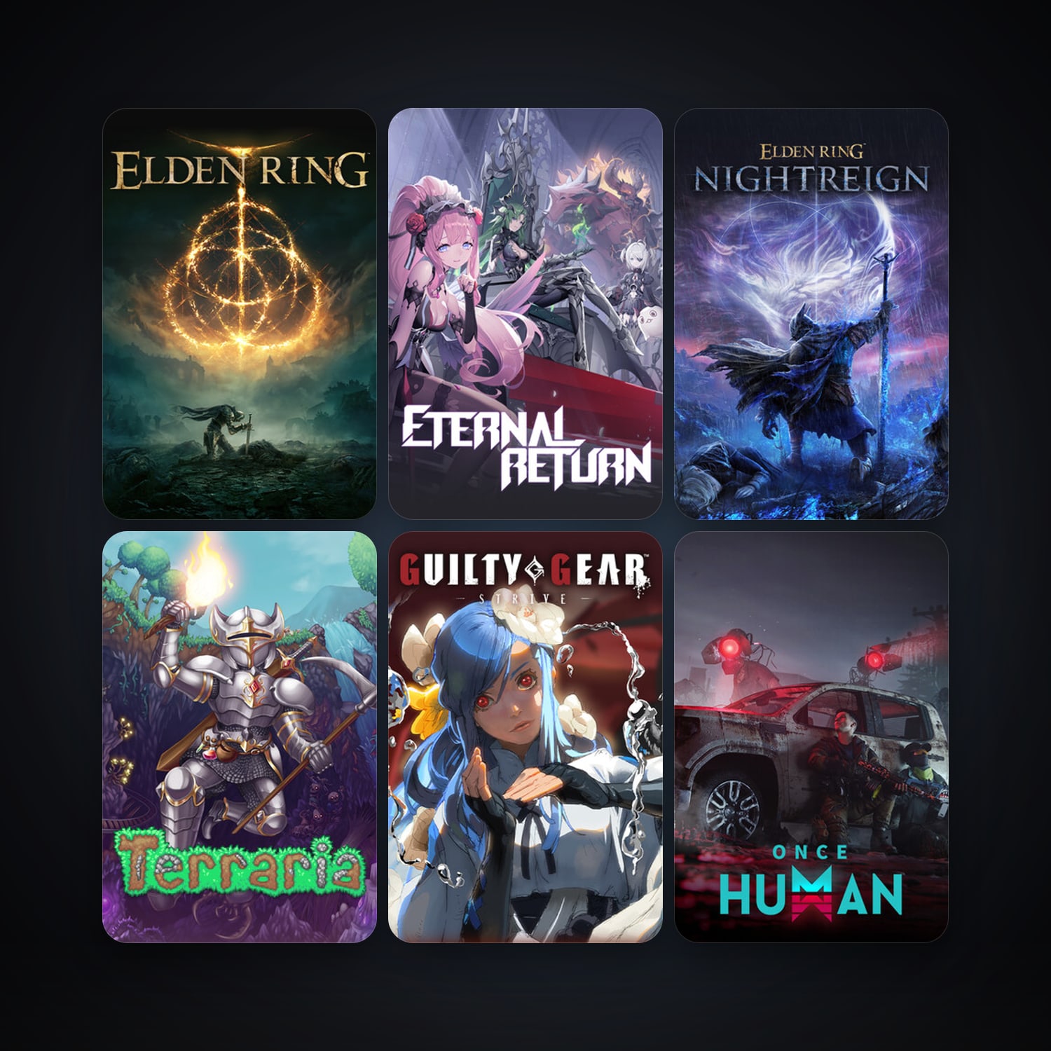 Terraria + Eternal Return, 163 games, Steam 13, clean — HabibiAccounts