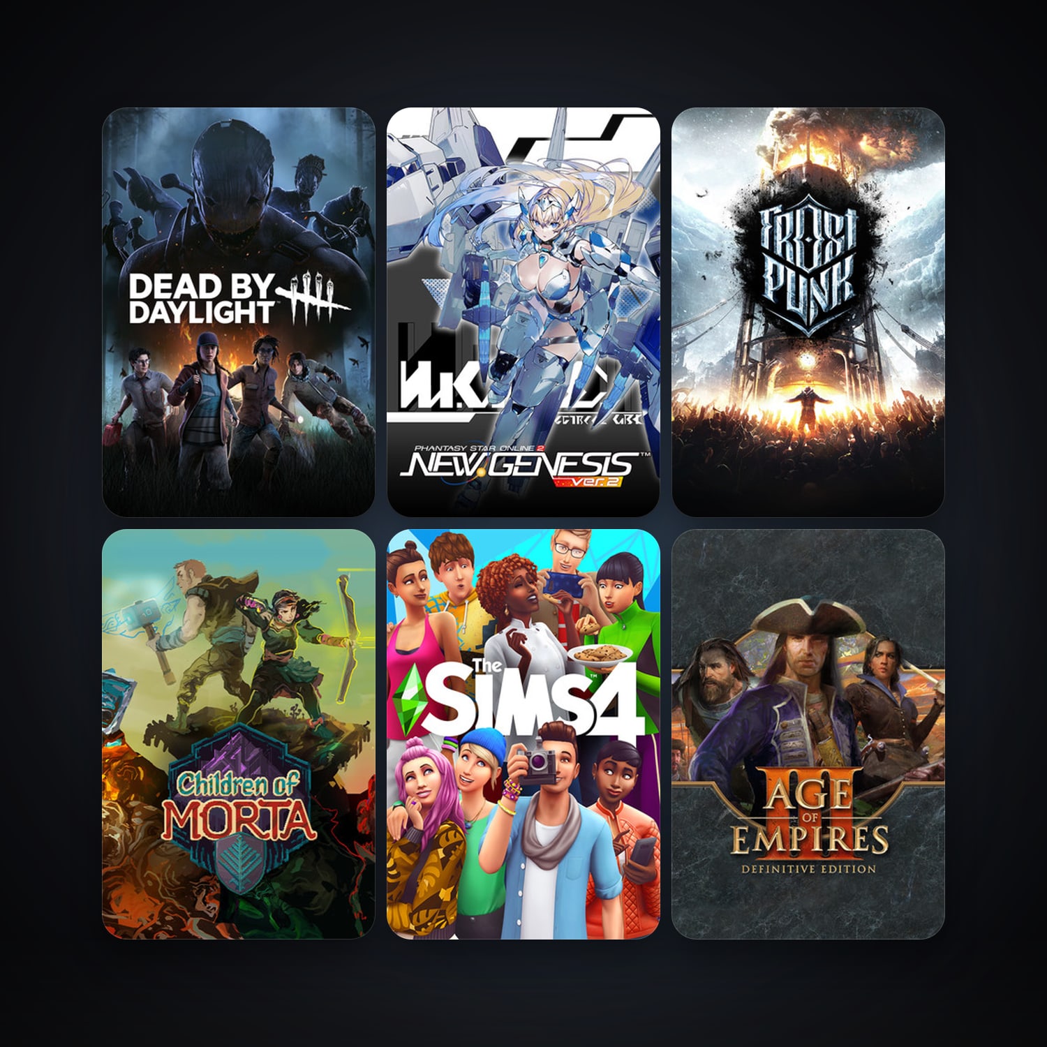 Frostpunk + Children of Morta, 85 games, Steam 13, clean — HabibiAccounts