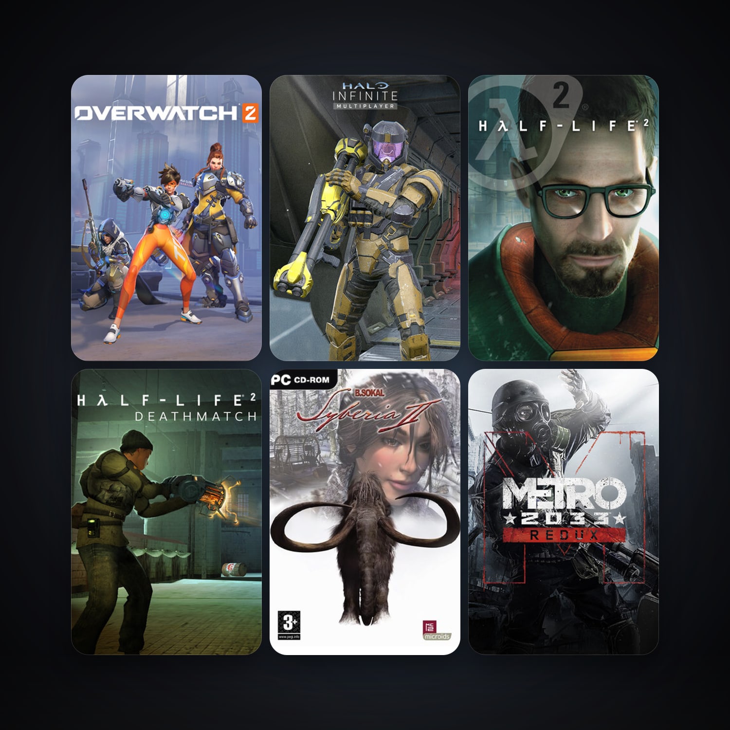 Half-Life 2 + Half-Life 2: Deathmatch, 20 games, clean — HabibiAccounts