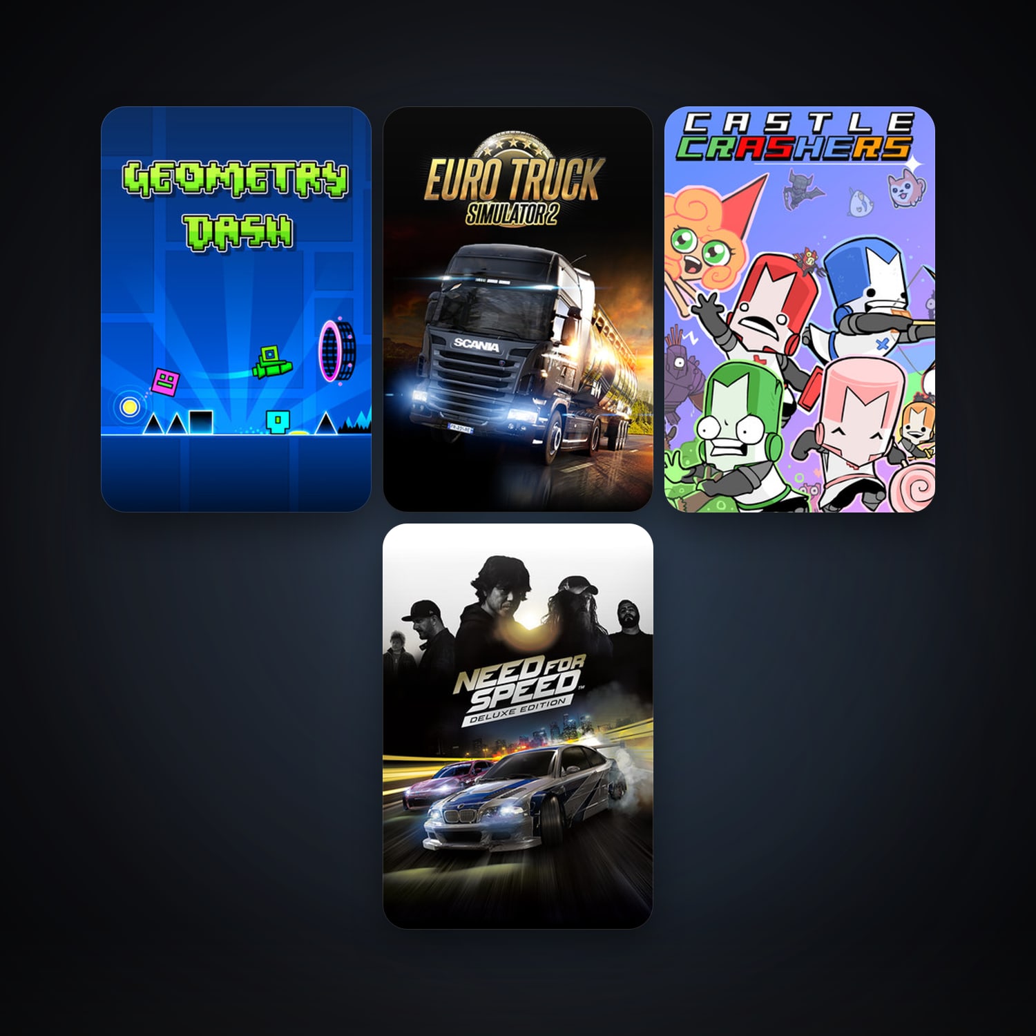 Free CS2 (No Prime) + Castle Crashers, 19 games, Steam 11, clean — HabibiAccounts