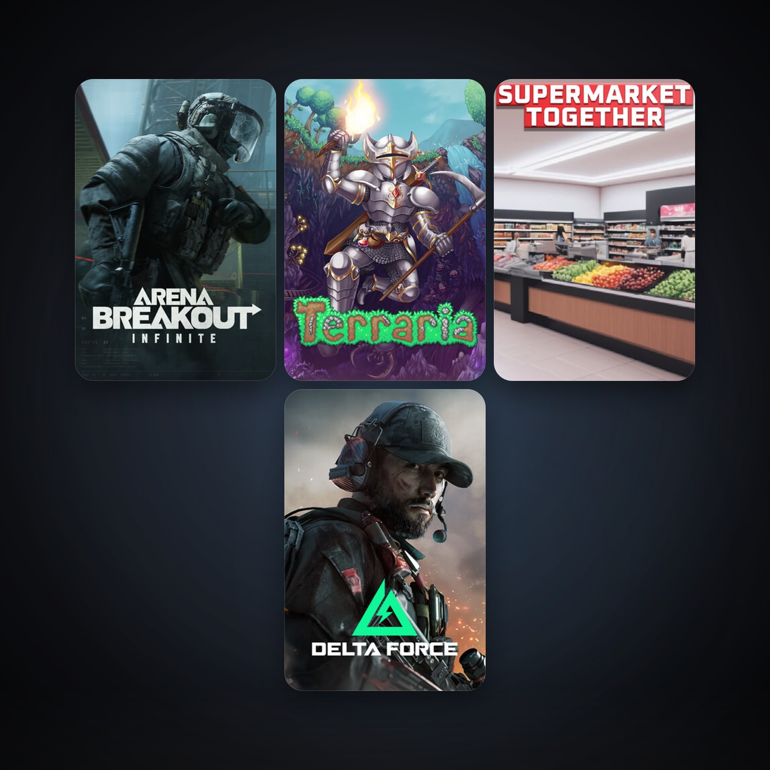 Terraria + House Flipper, 7 games, clean — HabibiAccounts