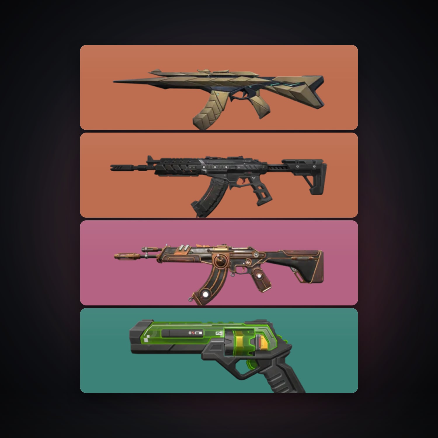 EU Silver 2 locker — 4 skins, lvl 93 — HabibiAccounts