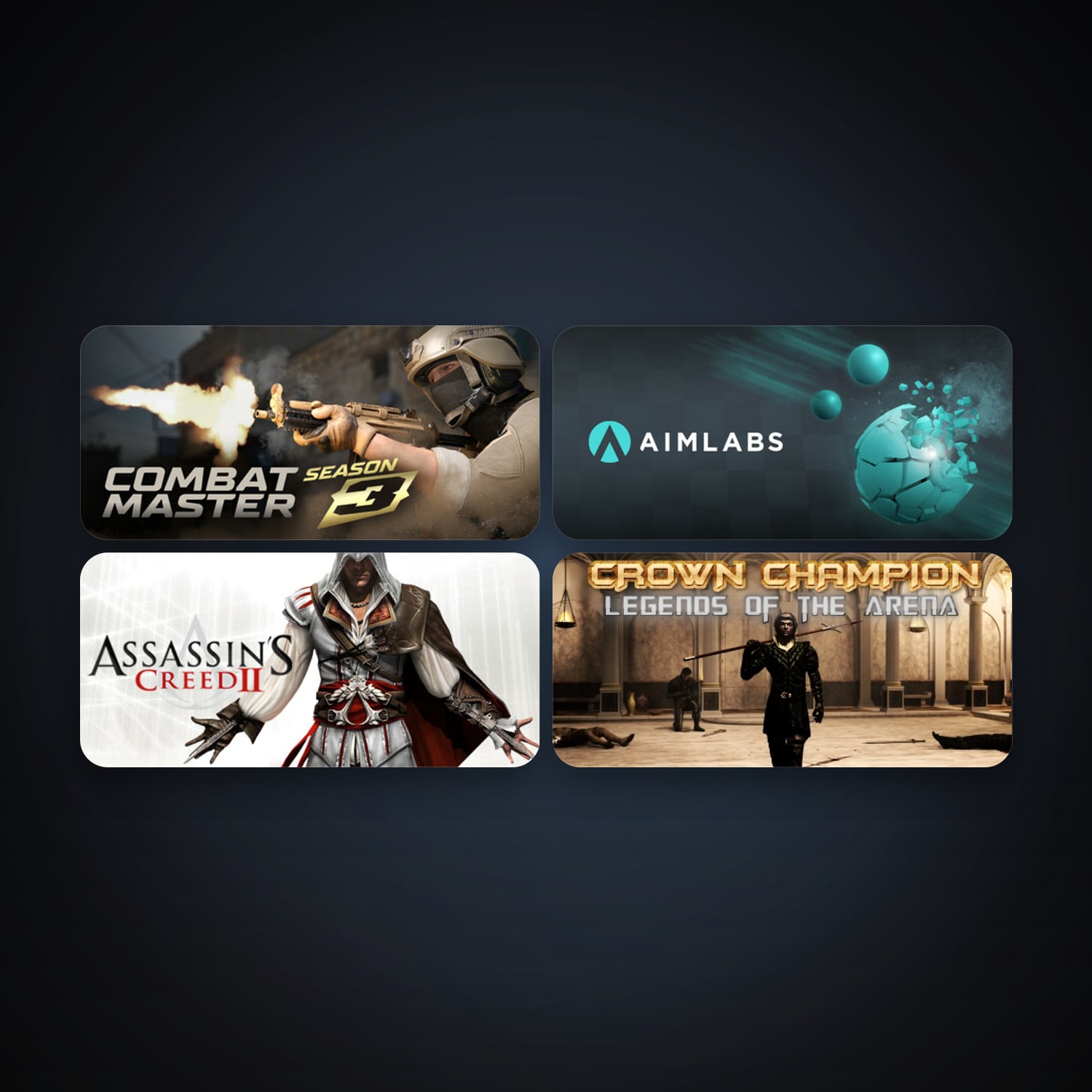 Free CS2 (No Prime) + Assassin's Creed 2 Deluxe Edition, 8 games, clean — HabibiAccounts
