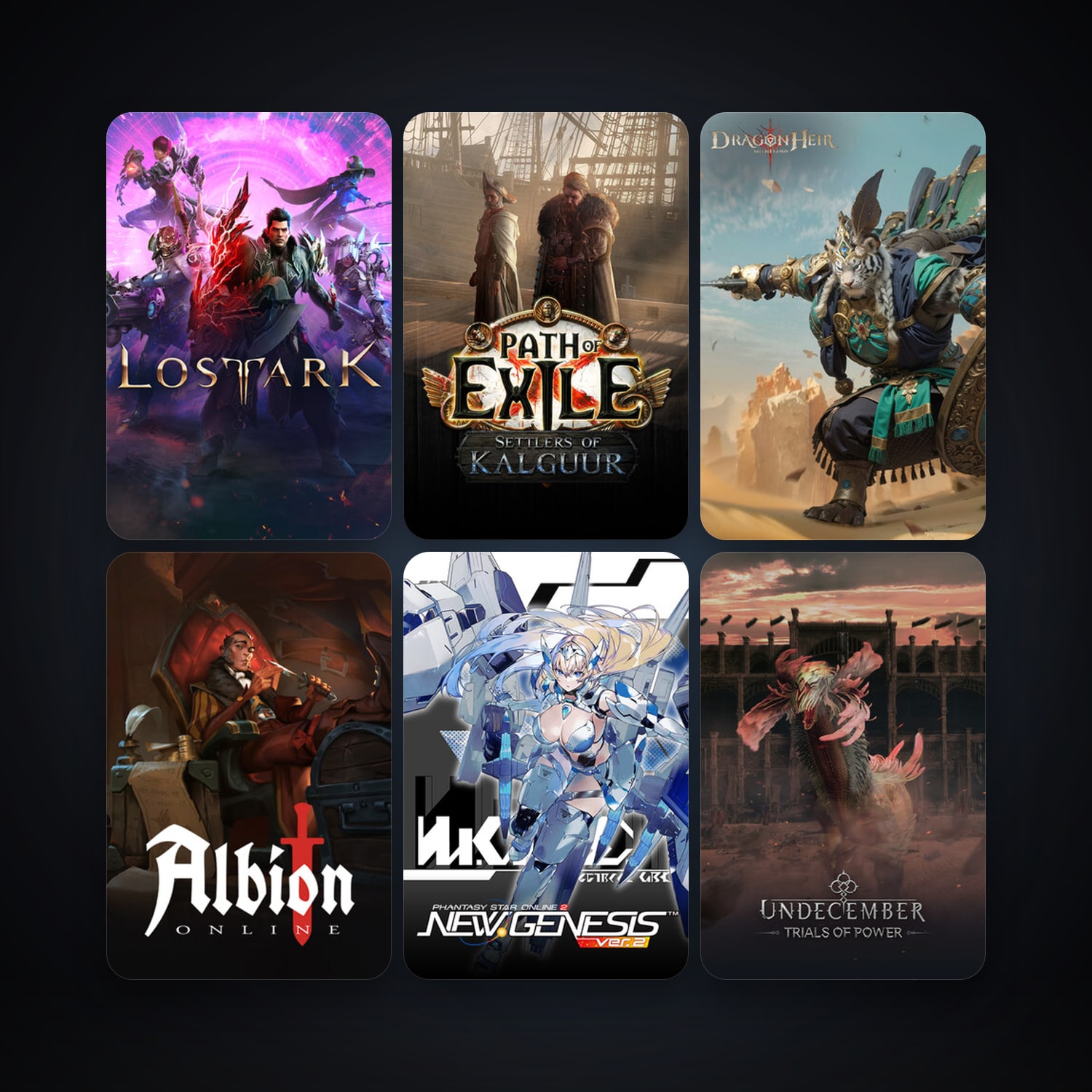 Path of Exile + Albion Online, 14 games, clean — HabibiAccounts