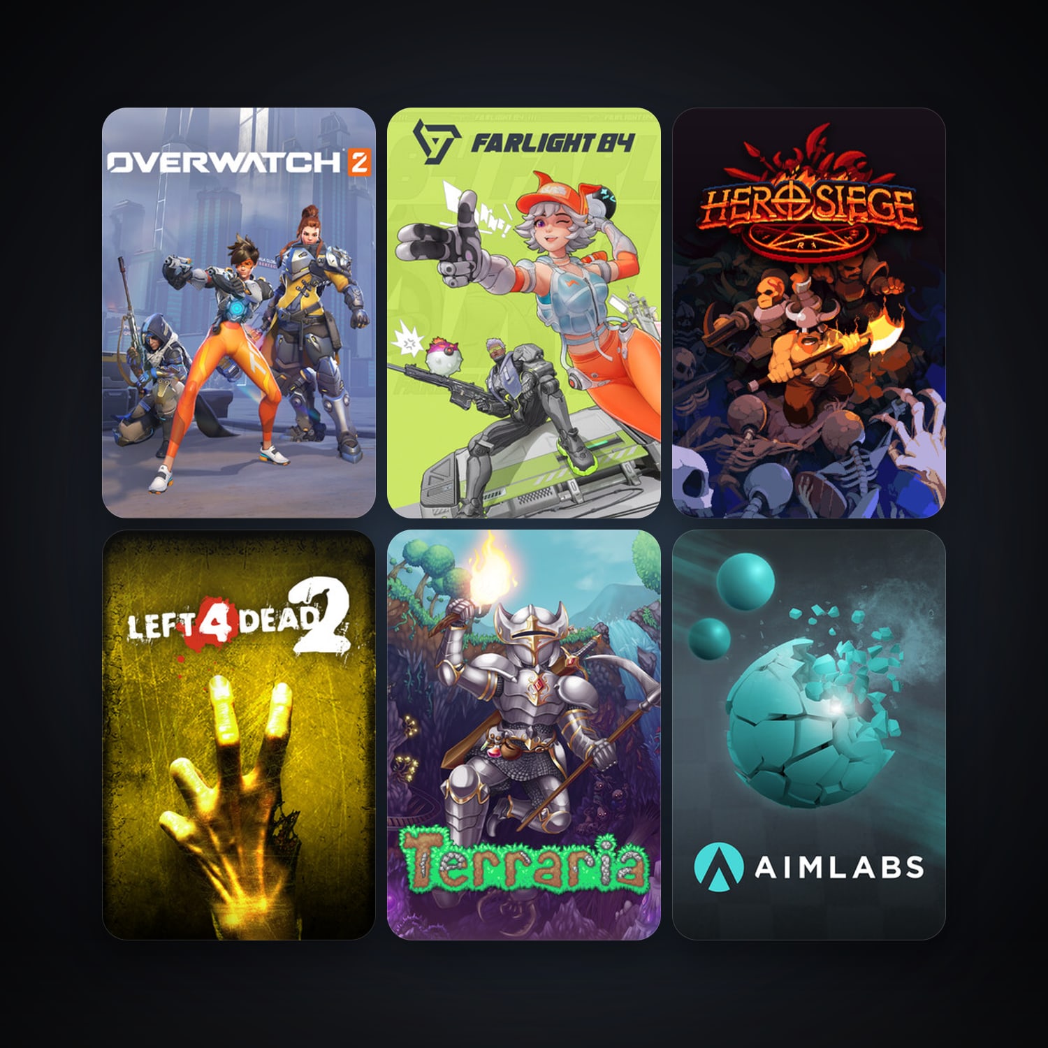 Left 4 Dead 2 + Terraria, 15 games, clean — HabibiAccounts
