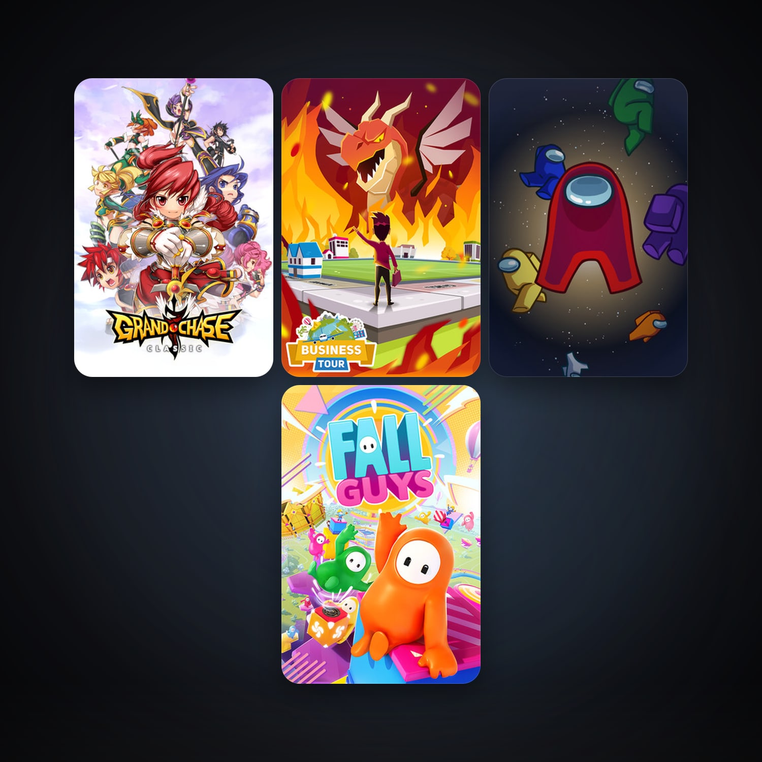 Business Tour - Board Game with Online Multiplayer + Among Us, 6 games, clean — HabibiAccounts