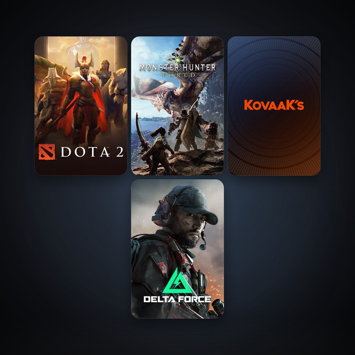 Dota 2 + MONSTER HUNTER: WORLD, 7 games, clean — HabibiAccounts