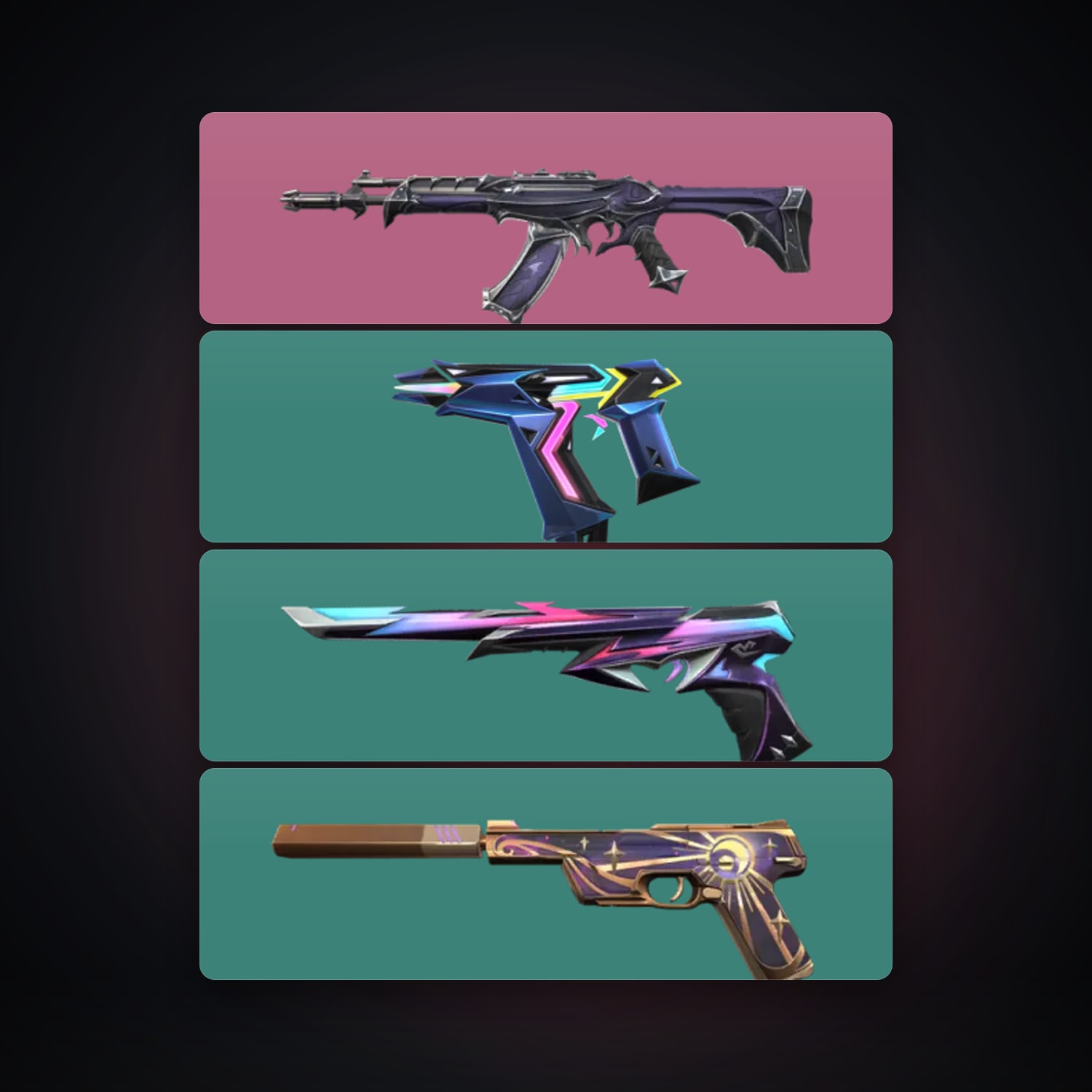 EU Iron 3 locker — 4 skins, lvl 108 — HabibiAccounts