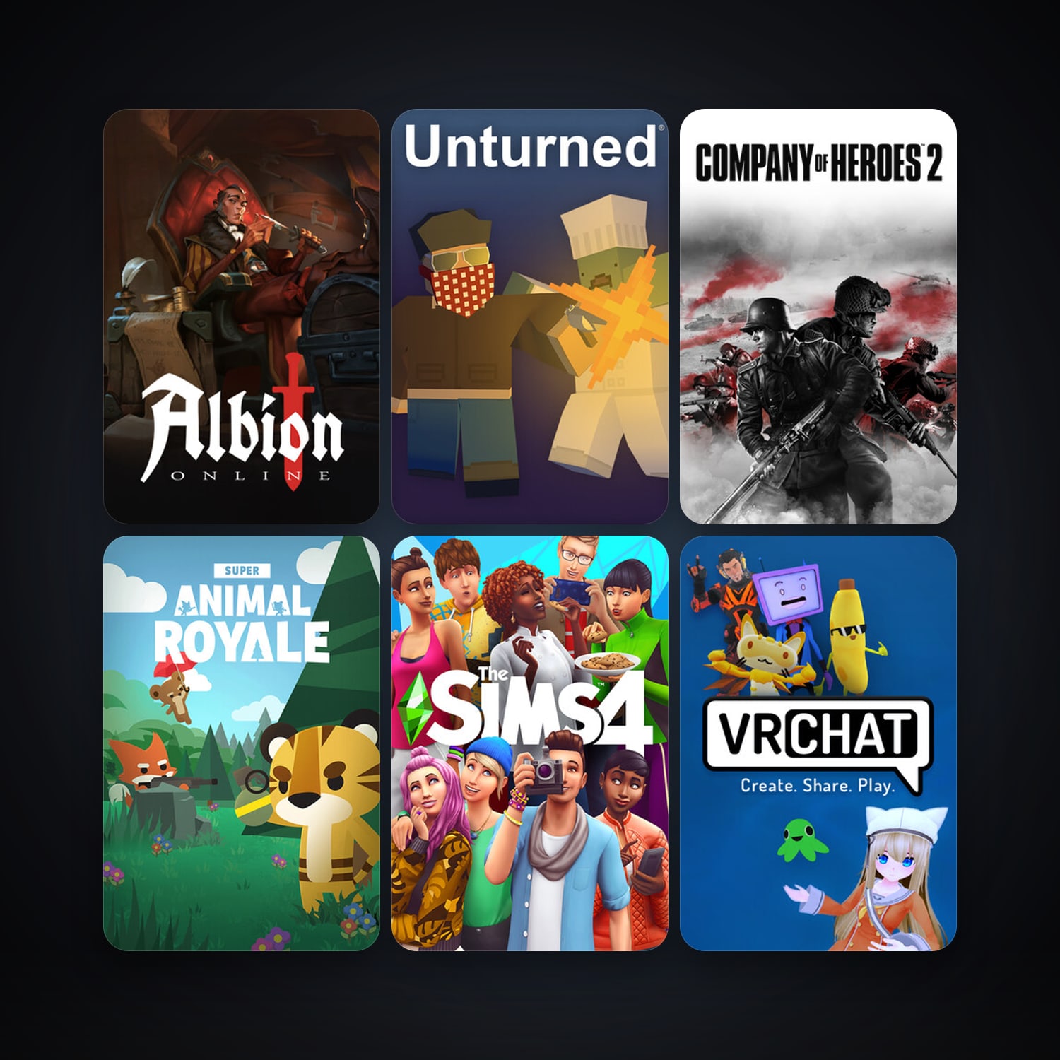 Dota 2 + Company of Heroes 2, 68 games, clean — HabibiAccounts