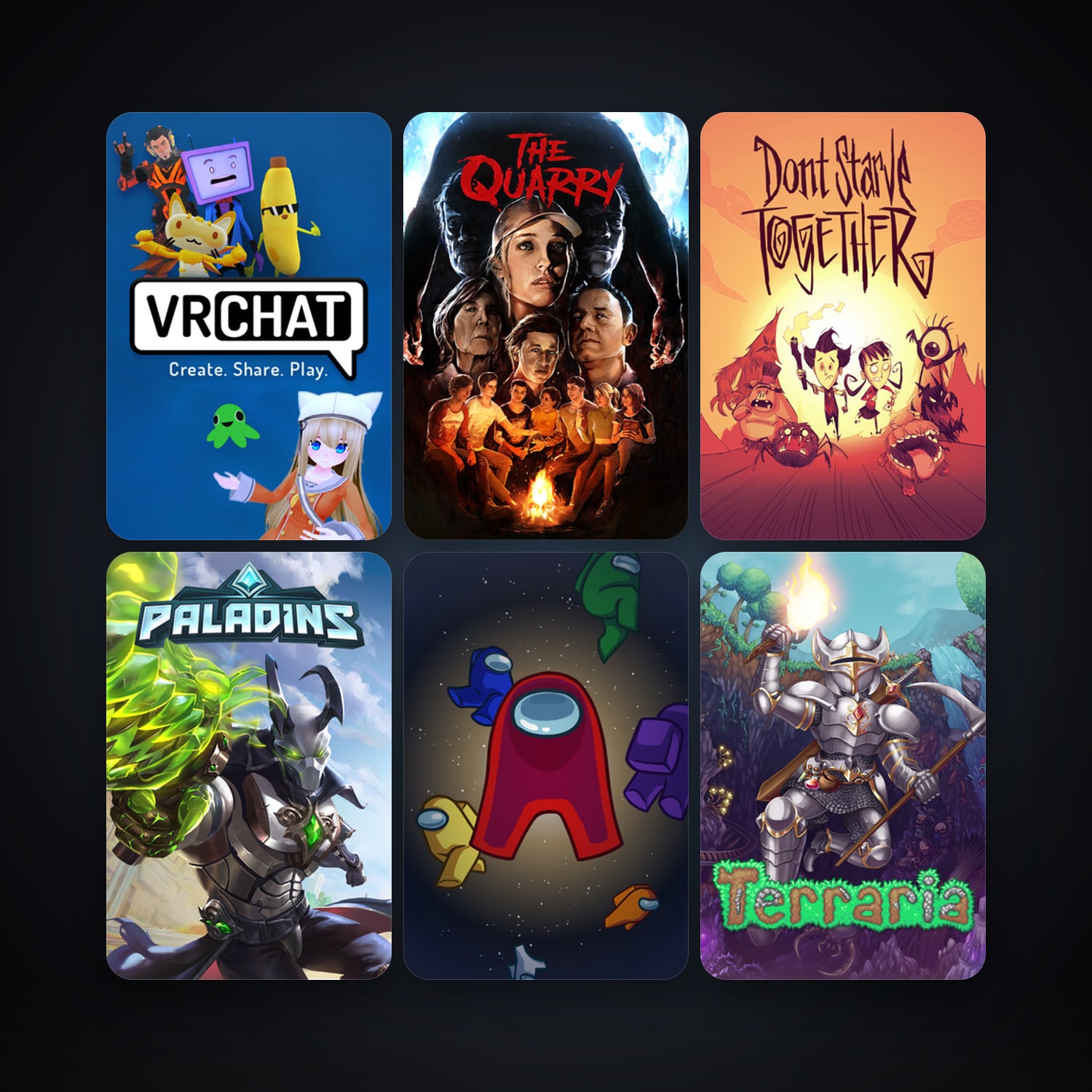 Terraria + Don't Starve Together, 23 games, clean — HabibiAccounts
