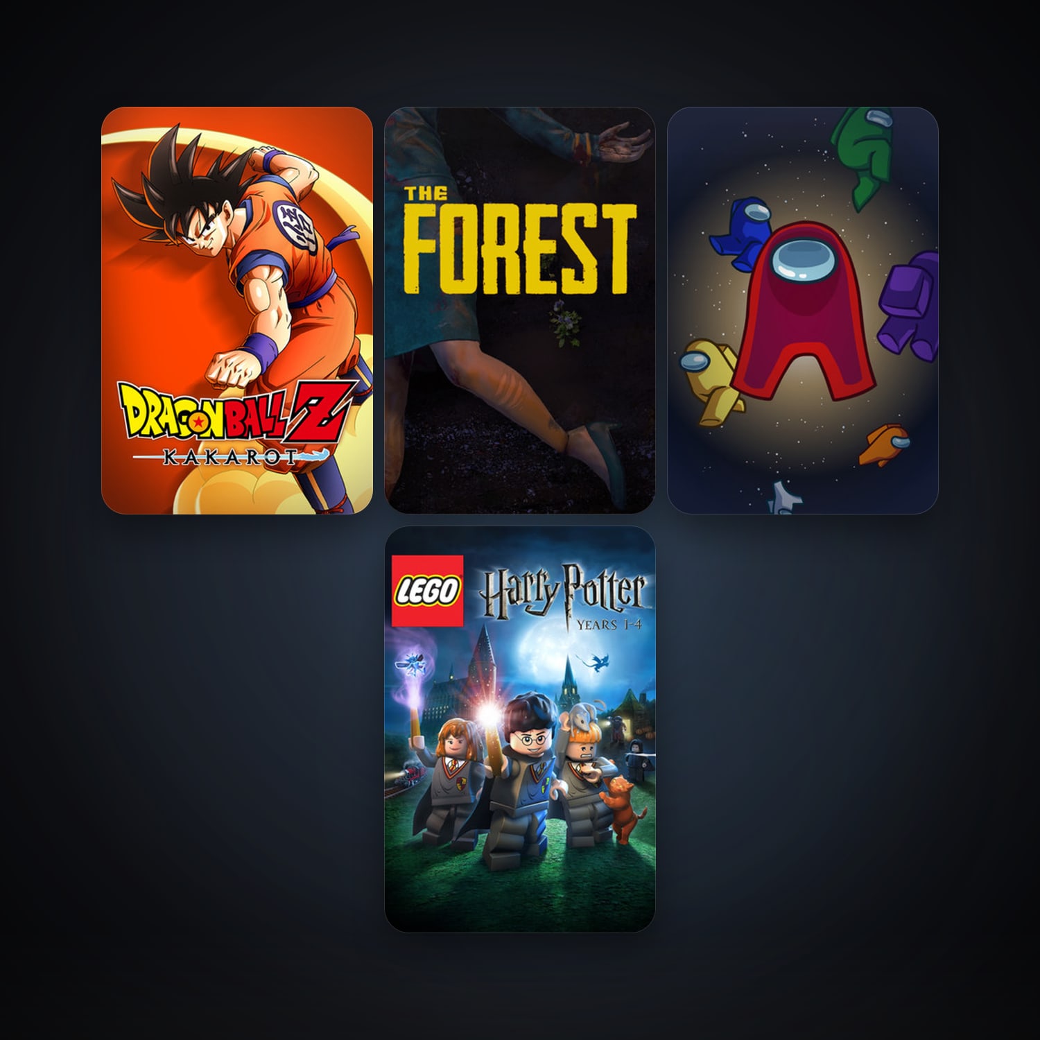 LEGO Harry Potter: Years 1-4 + LEGO Harry Potter: Years 5-7, 5 games, clean — HabibiAccounts