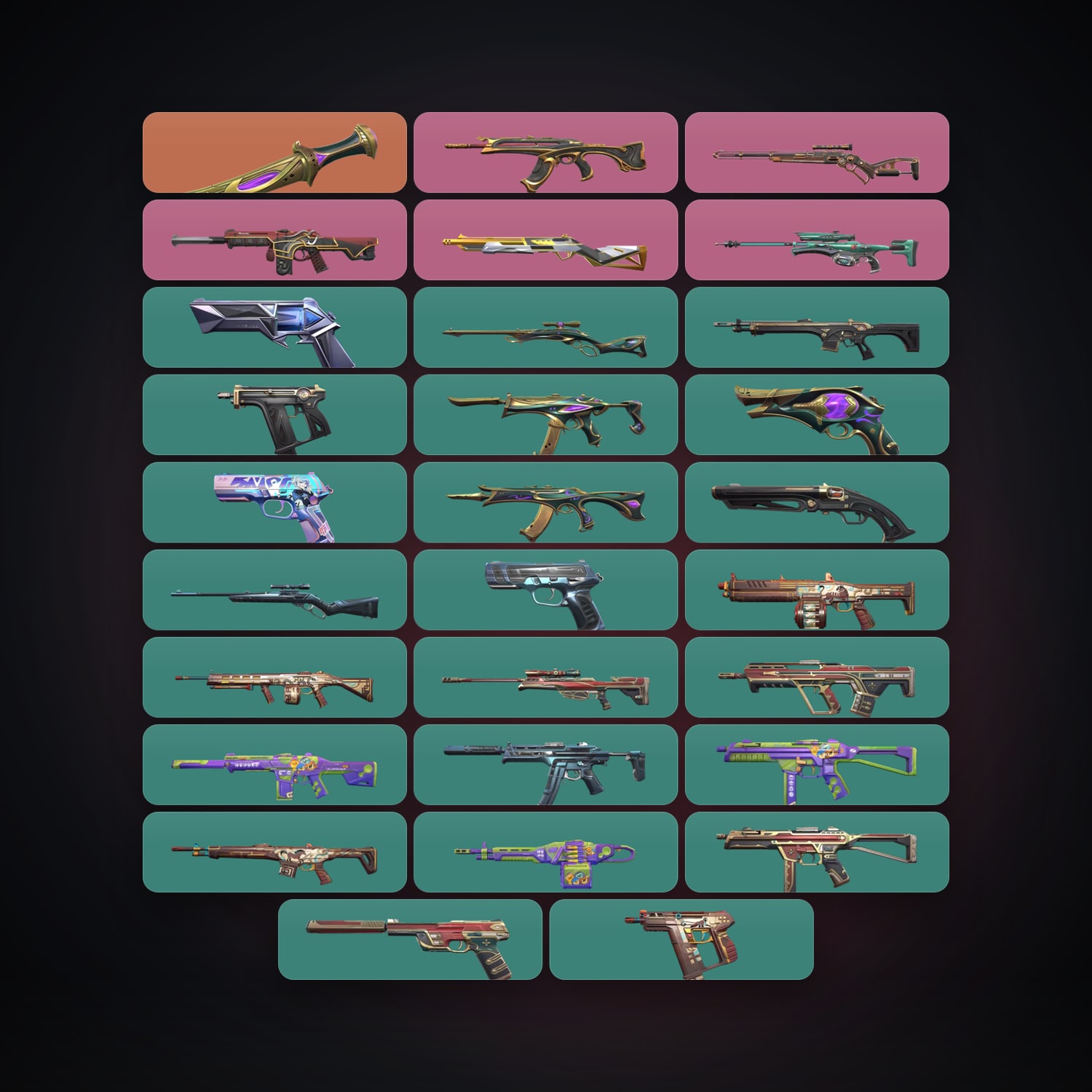 NA Bronze 1 locker — 1 knives, 29 skins, lvl 95 — HabibiAccounts