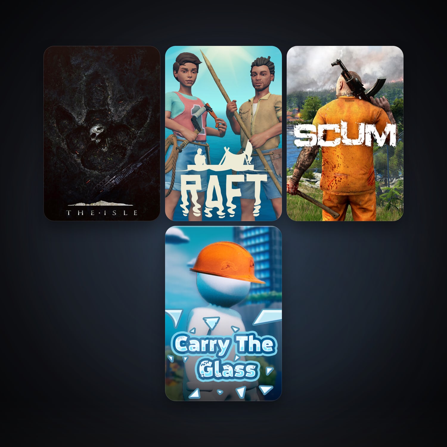 The Isle + SCUM, 9 games, clean — HabibiAccounts