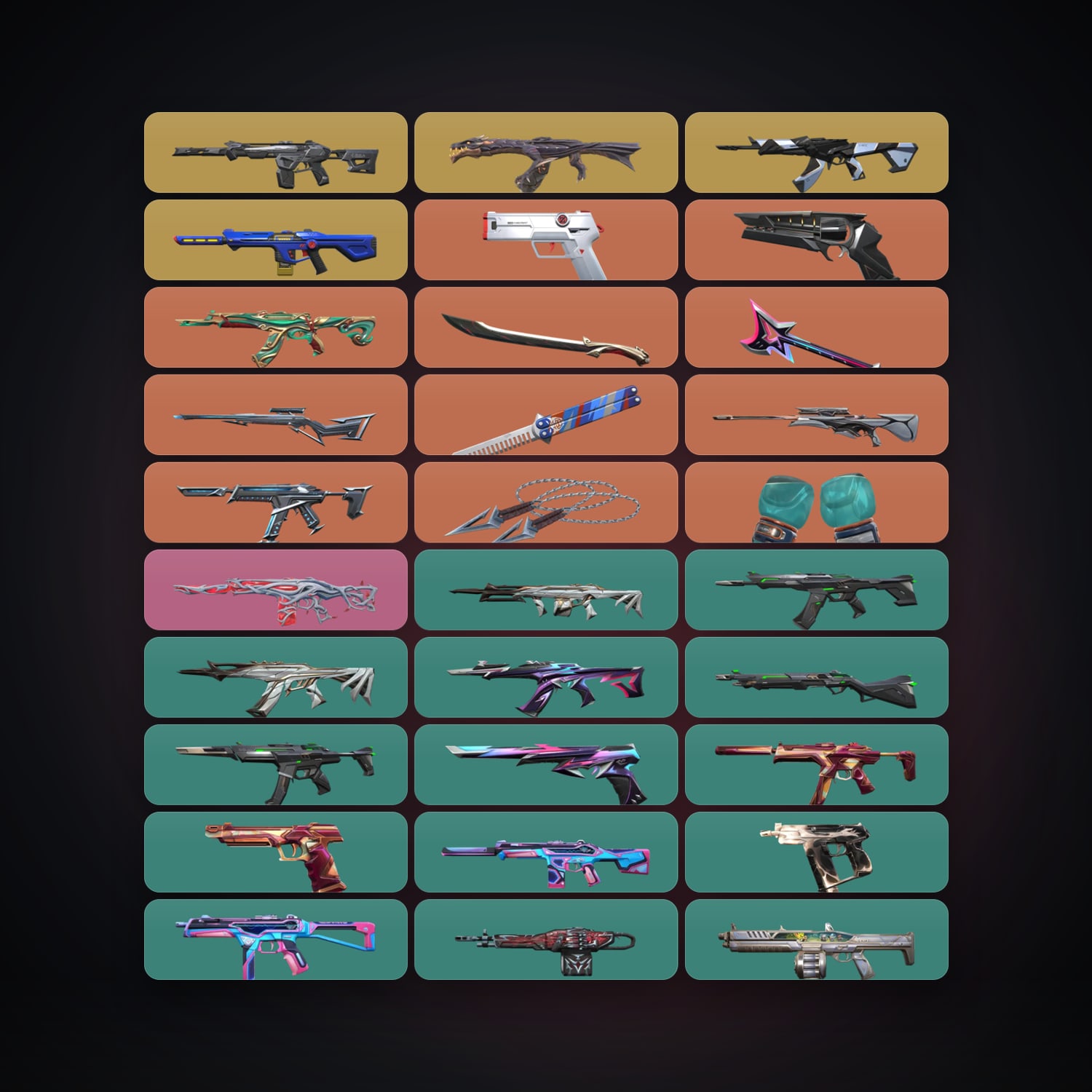 EU Bronze 1 locker — 5 knives, 41 skins, lvl 43 — HabibiAccounts
