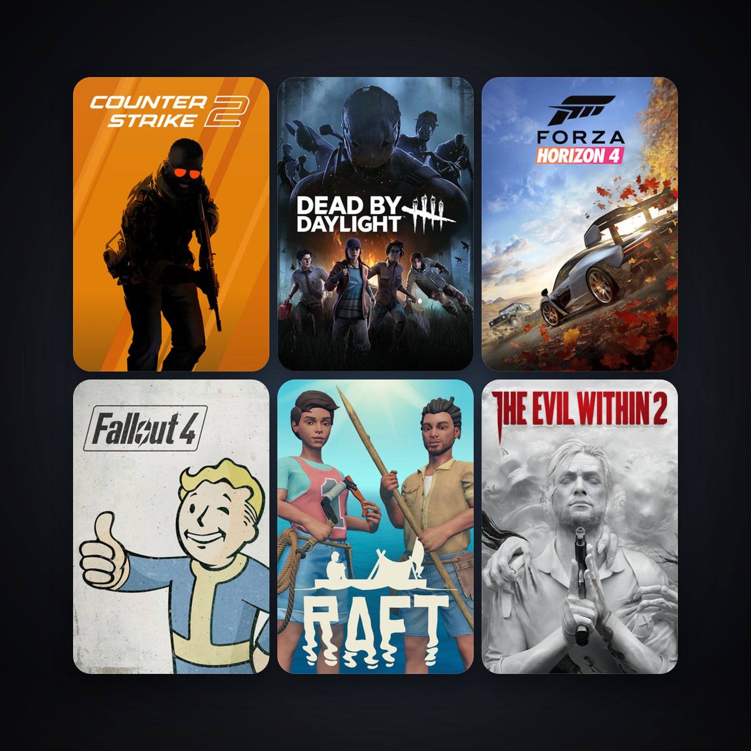 CS2 Prime + The Evil Within, 39 games, Steam 44, clean — HabibiAccounts