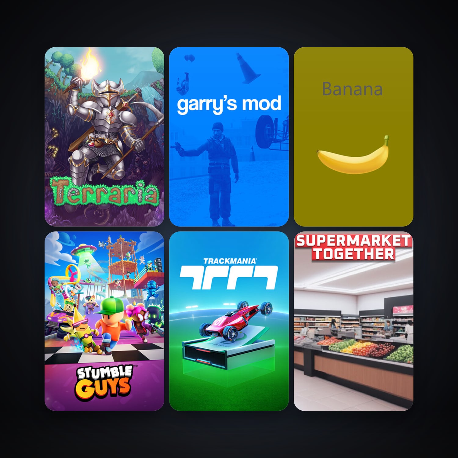 Garry's Mod + Terraria, 16 games, clean — HabibiAccounts