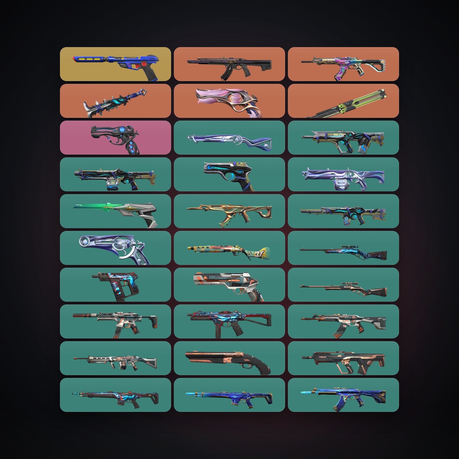 EU Silver 2 locker — 2 knives, 30 skins, lvl 95 — HabibiAccounts