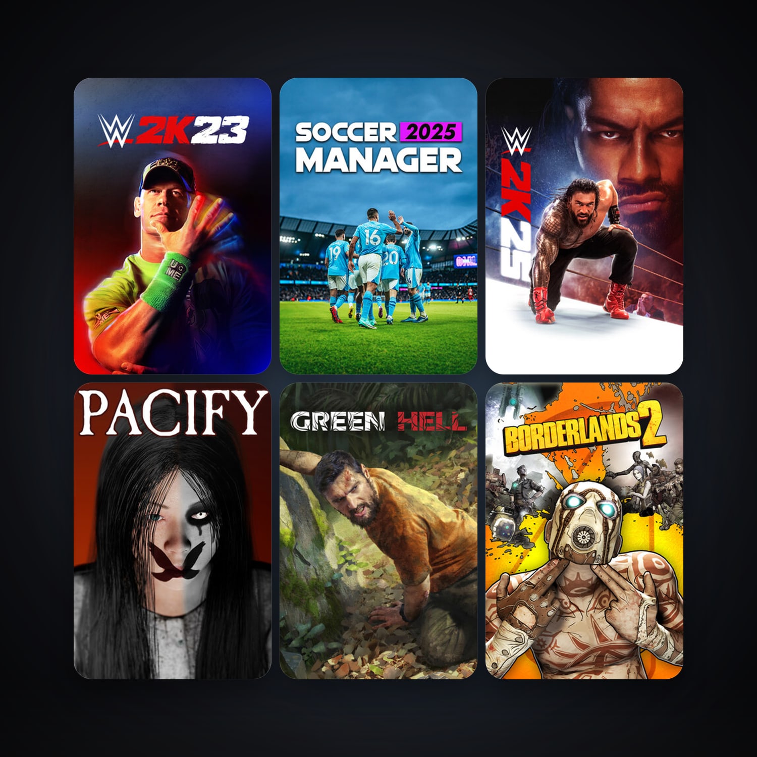 Borderlands 2 + Black Desert Online, 12 games, clean — HabibiAccounts