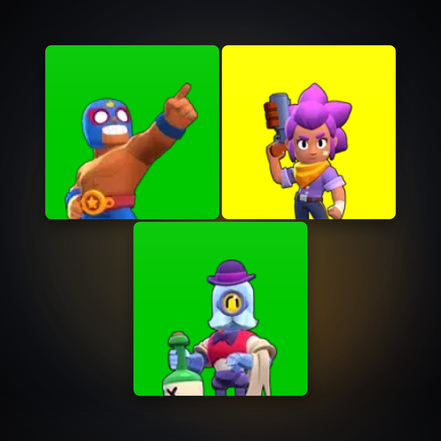 3 Brawlers | 300 Trophies — HabibiAccounts
