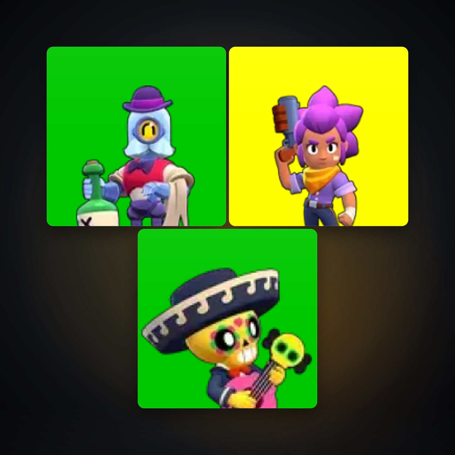 3 Brawlers | 313 Trophies — HabibiAccounts