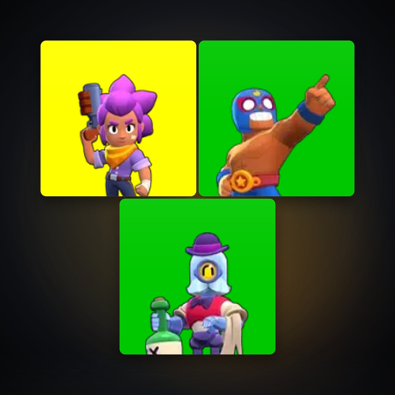 3 Brawlers | 313 Trophies — HabibiAccounts
