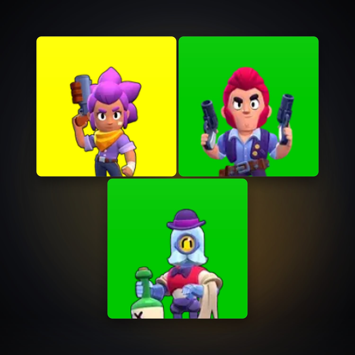3 Brawlers | 313 Trophies — HabibiAccounts