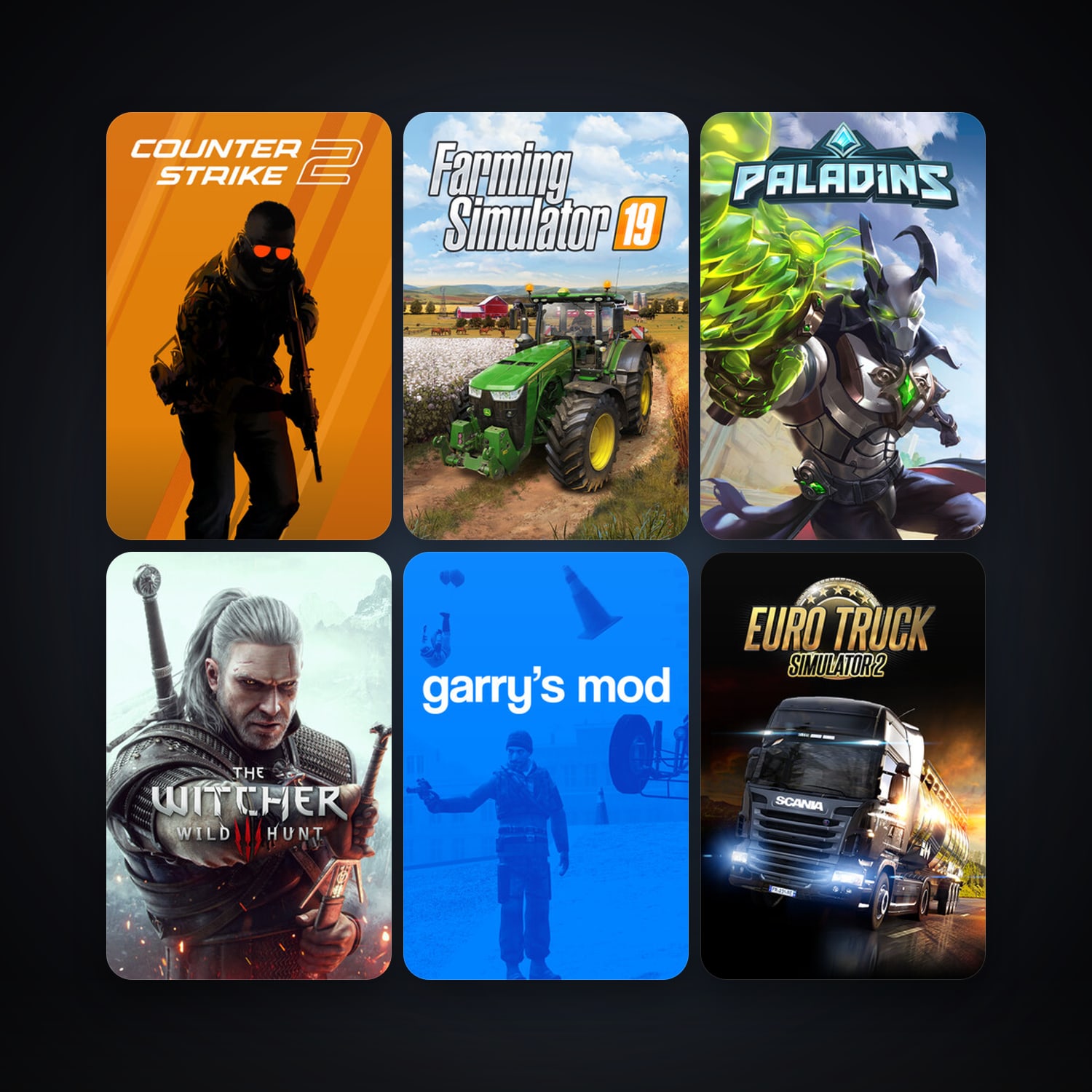 CS2 Prime + Garry's Mod, 24 games, clean — HabibiAccounts