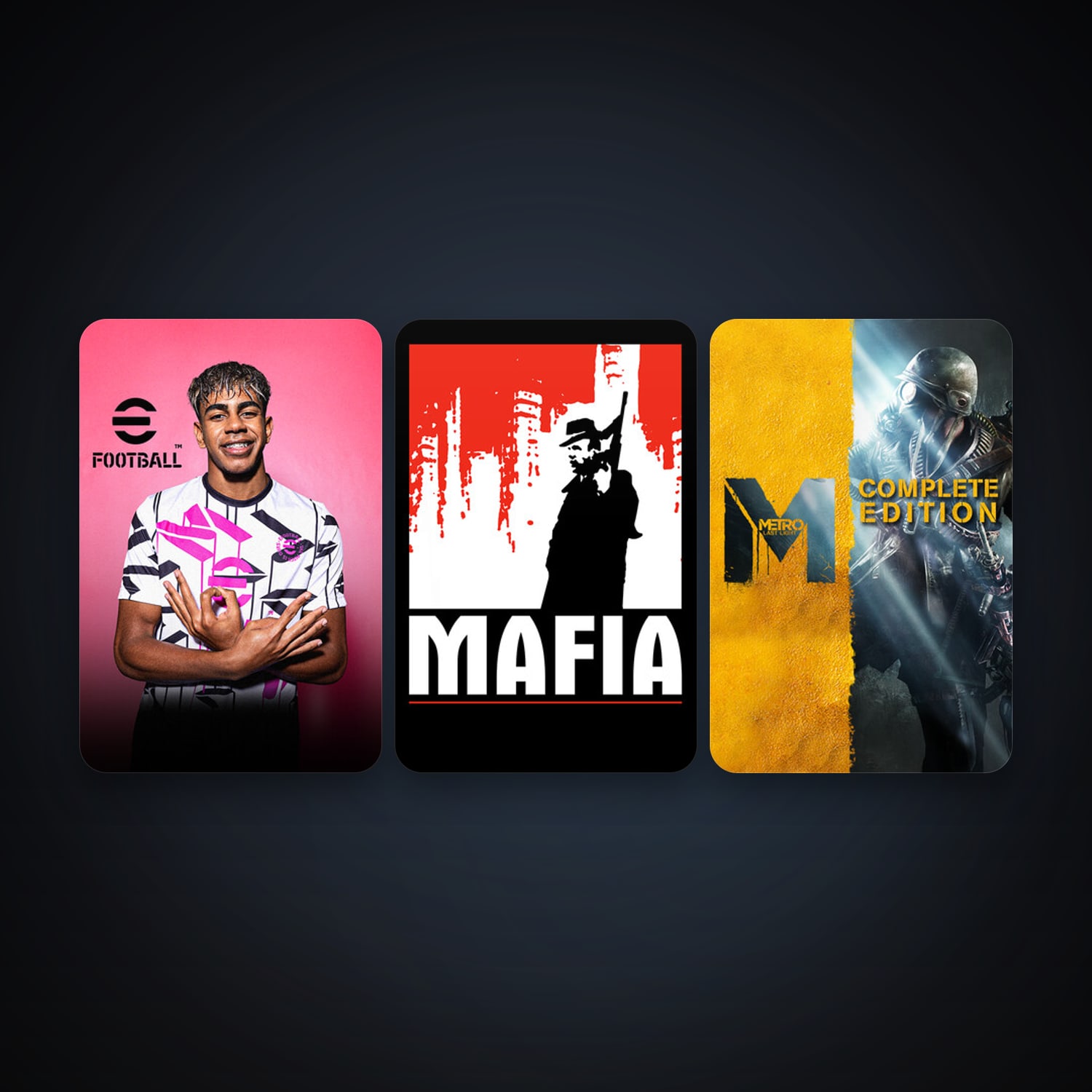 Mafia + Metro: Last Light, 5 games, clean — HabibiAccounts