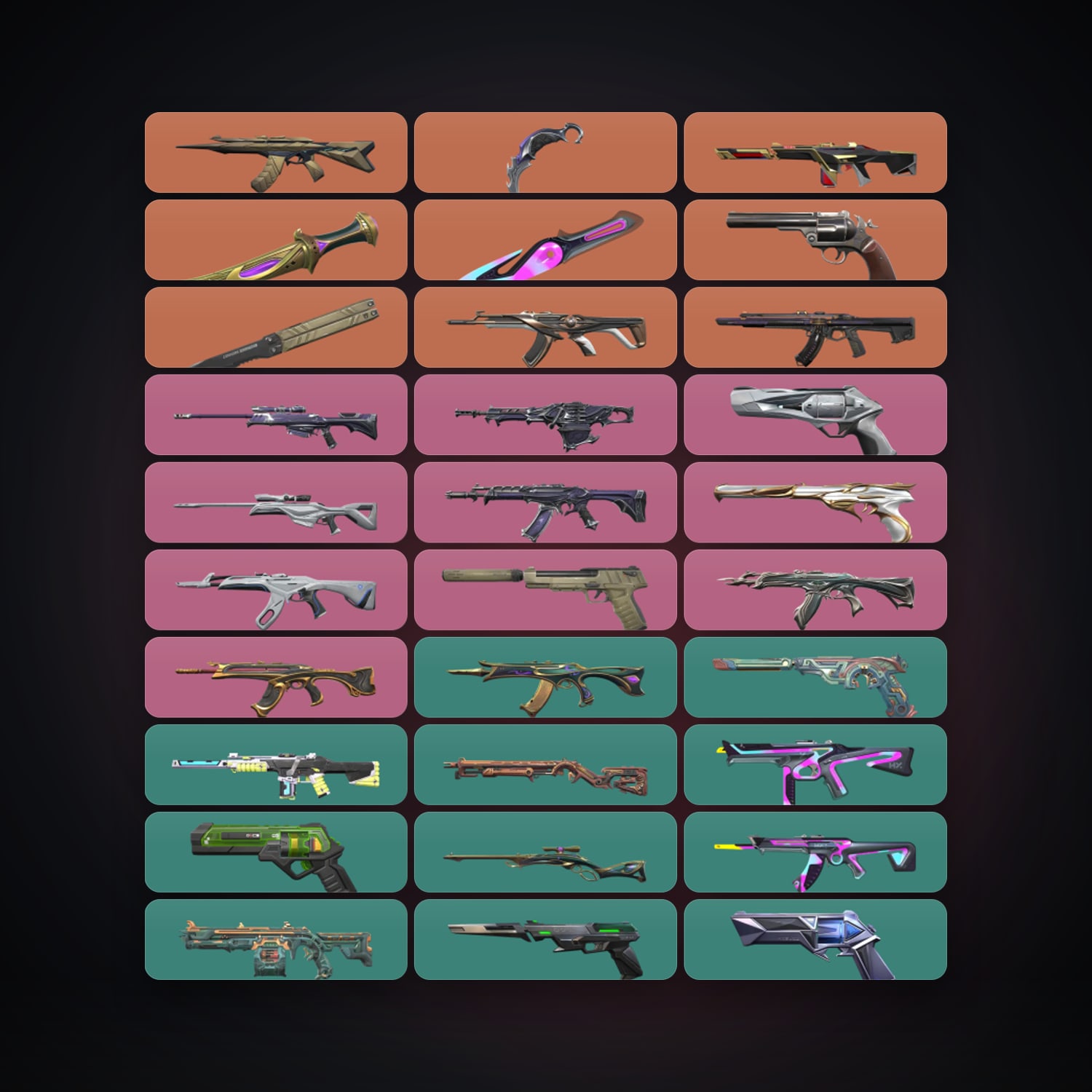 EU Silver 3 locker — 4 knives, 75 skins, lvl 406 — HabibiAccounts