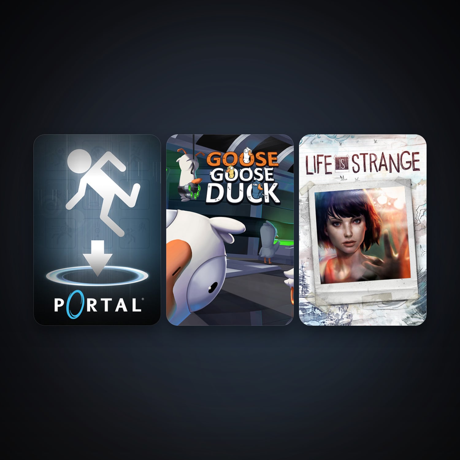 Portal + Life is Strange - Episode 1, 5 games, clean — HabibiAccounts