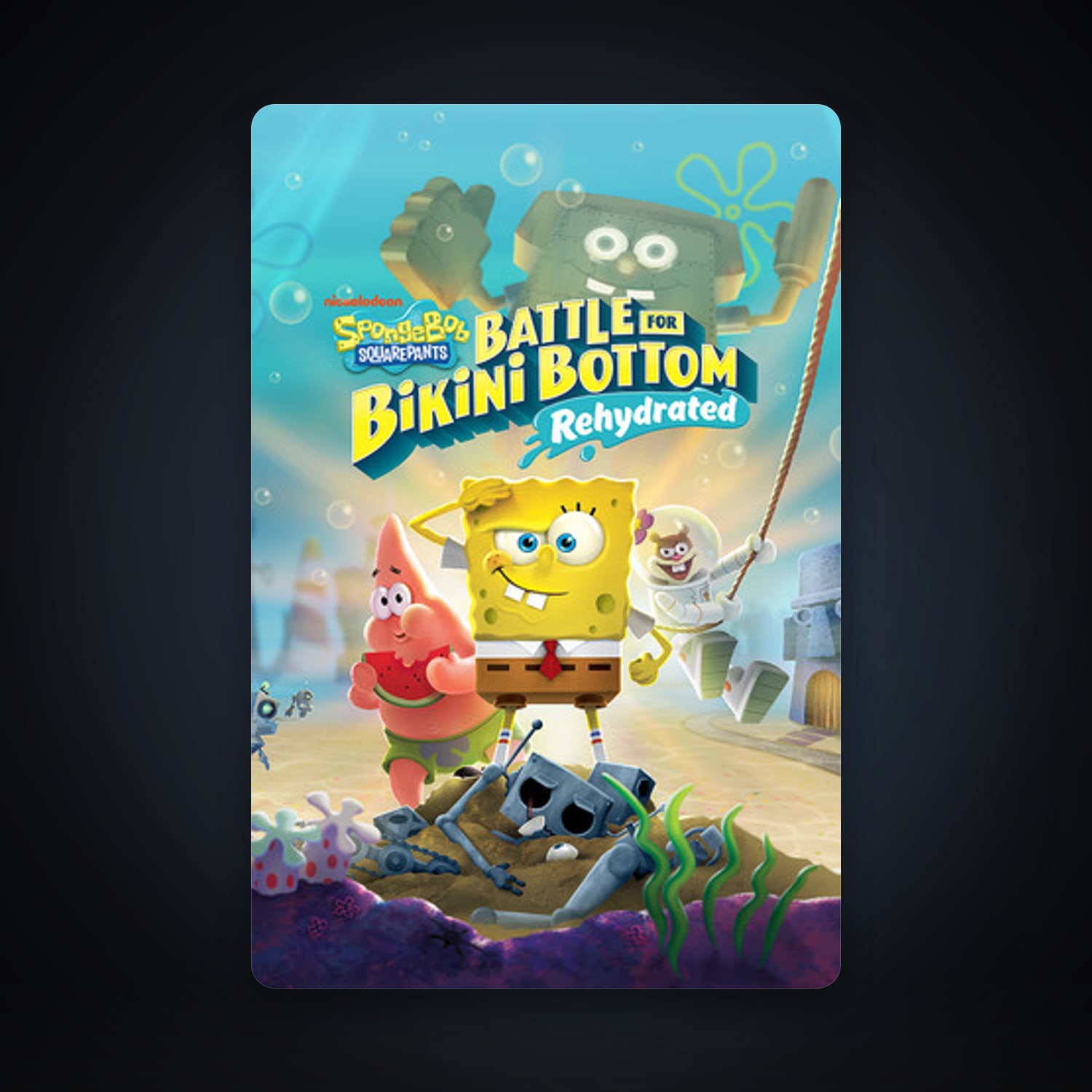 SpongeBob SquarePants: Battle for Bikini Bottom - Rehydrated, 1 games, clean — HabibiAccounts