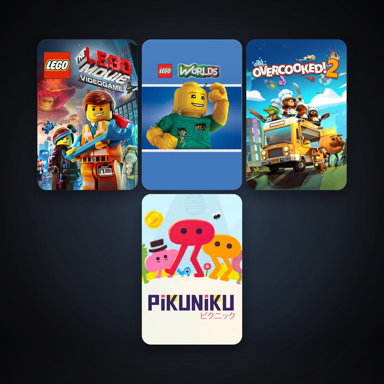 The LEGO Movie - Videogame + LEGO Worlds, 21 games, clean — HabibiAccounts