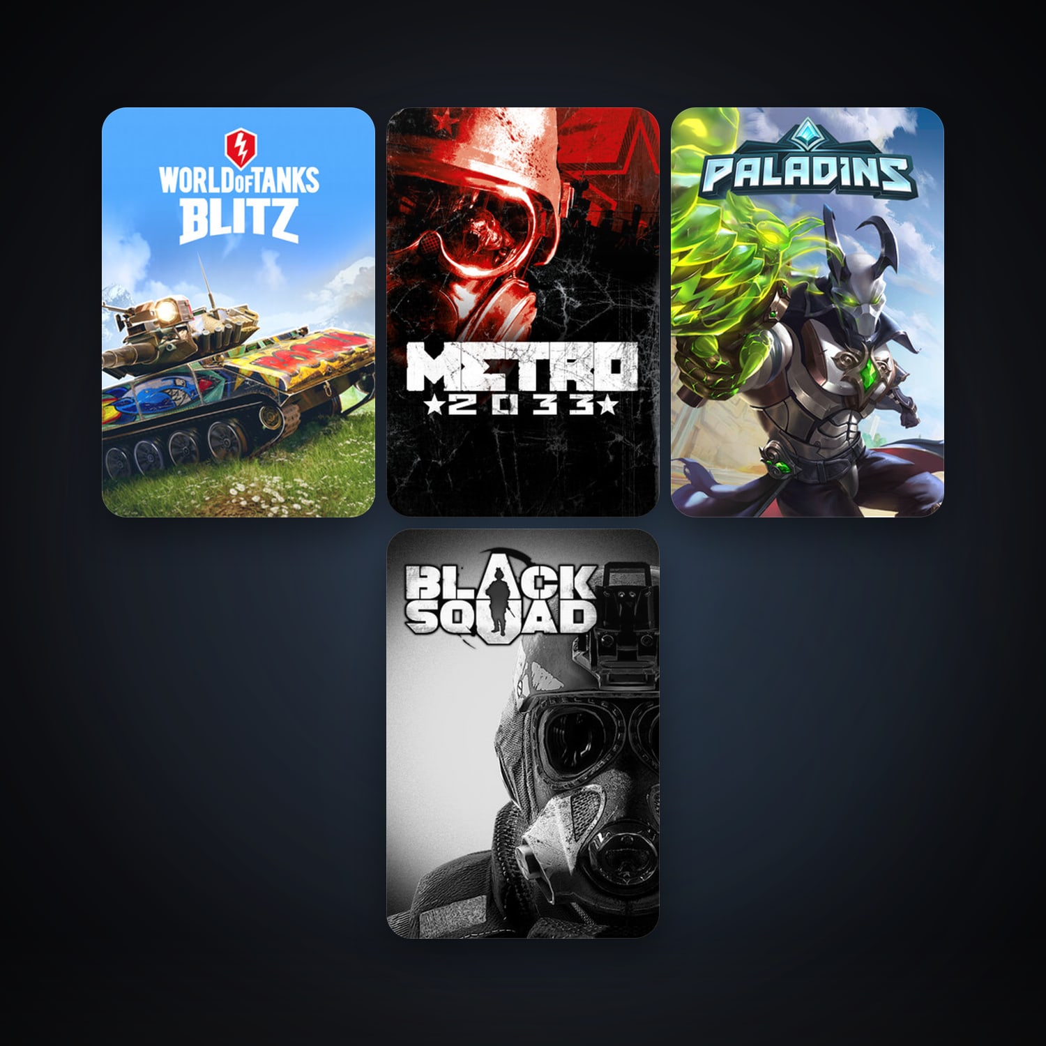 Metro 2033 + VRChat, 12 games, clean — HabibiAccounts