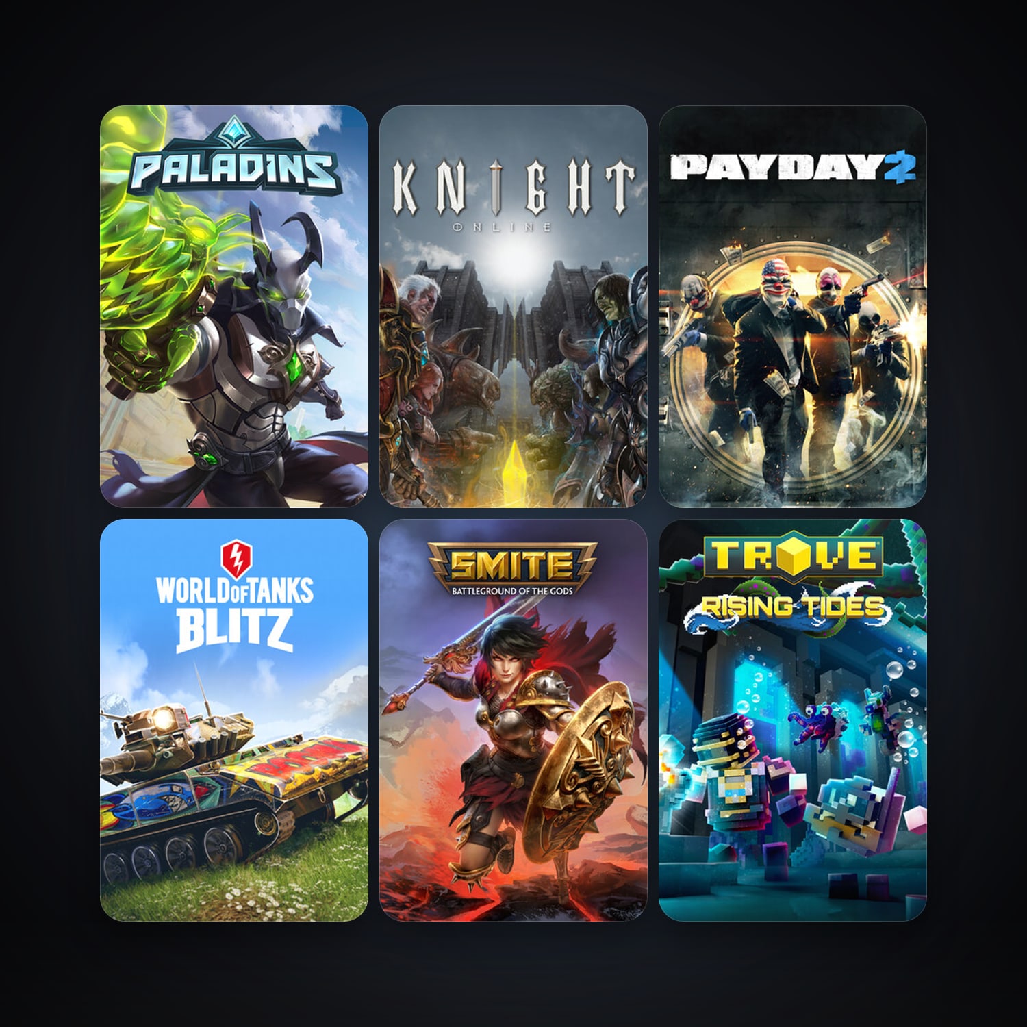 Neverwinter + PAYDAY 2, 23 games, clean — HabibiAccounts
