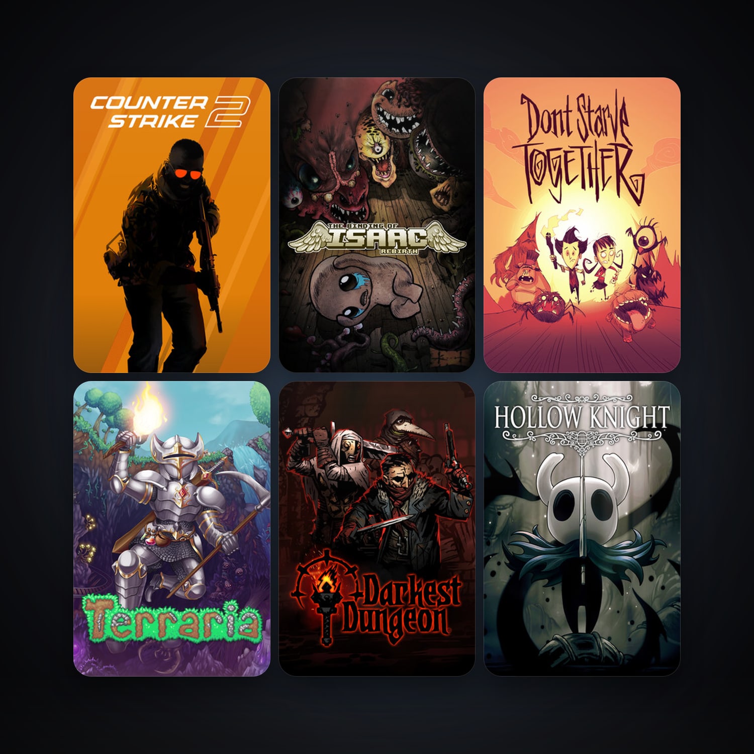CS2 Prime + Terraria, 110 games, Steam 12, clean — HabibiAccounts