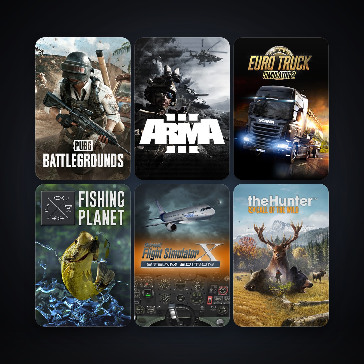 Train Simulator Classic + Arma 3, 90 games, Steam 11, clean — HabibiAccounts
