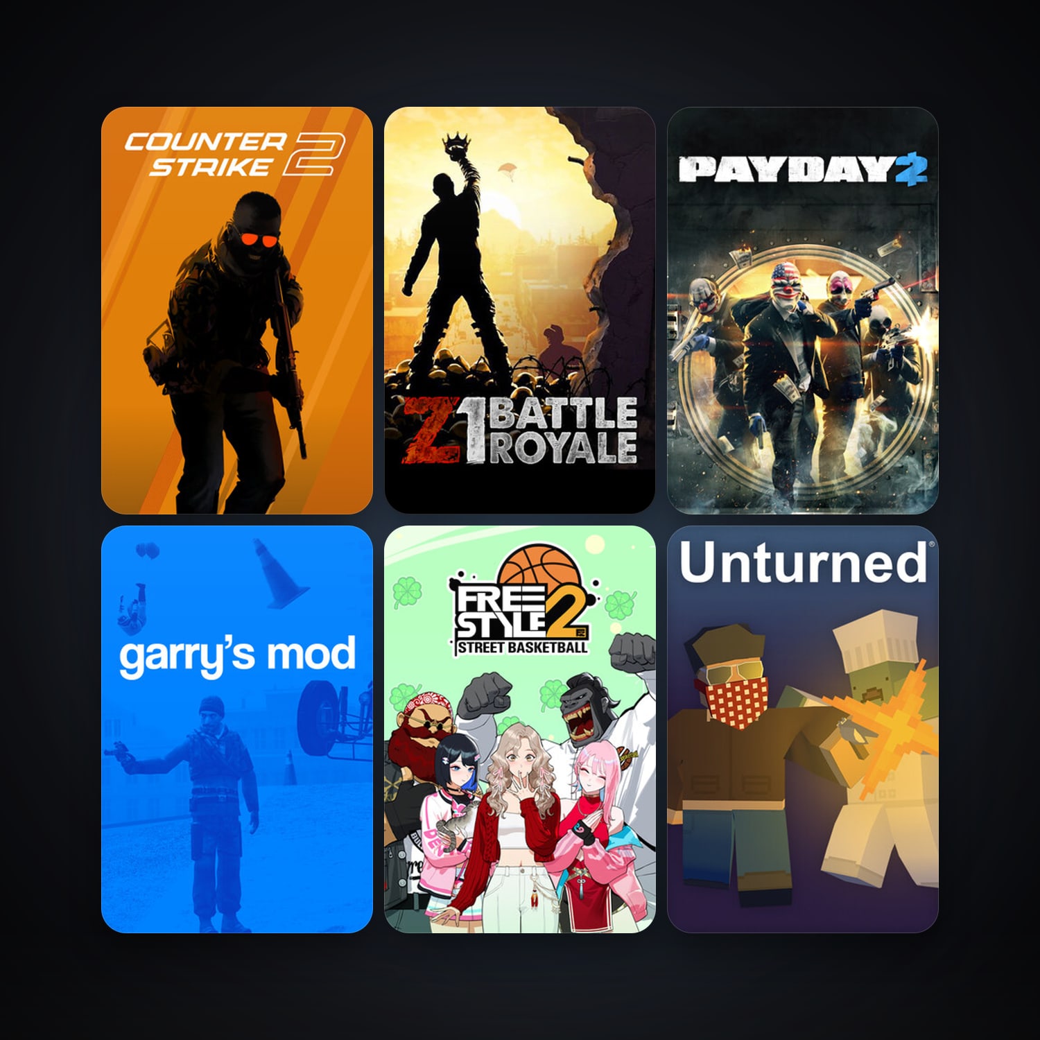 CS2 Prime + Garry's Mod, 17 games, clean — HabibiAccounts