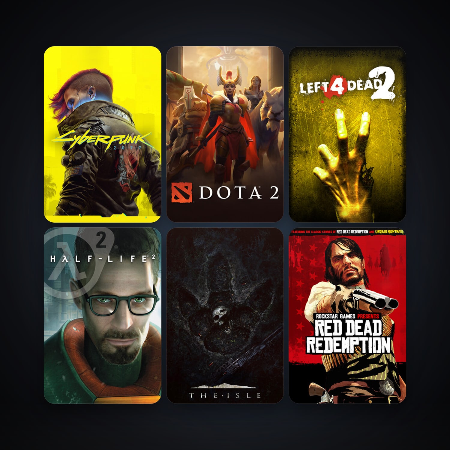 Half-Life 2 + Left 4 Dead 2, 23 games, clean — HabibiAccounts