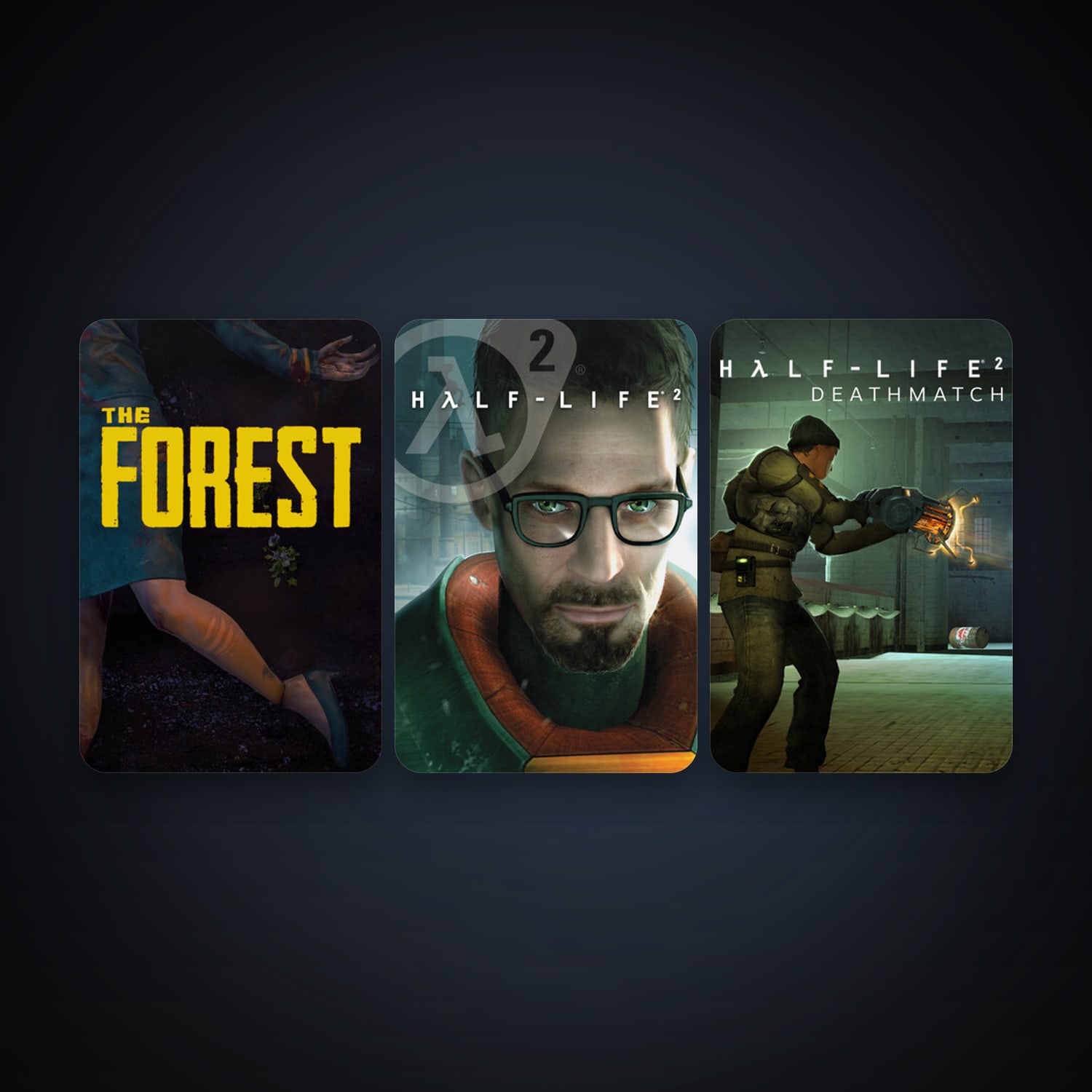 Half-Life 2 + Half-Life 2: Deathmatch, 4 games, clean — HabibiAccounts