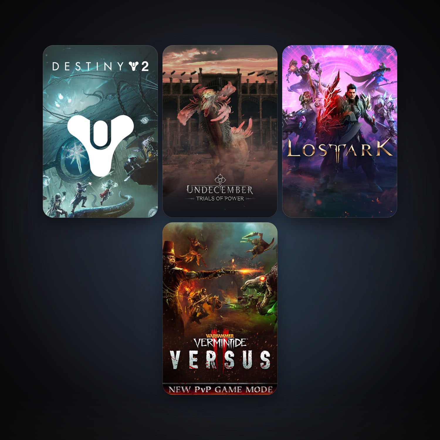 Warhammer: Vermintide 2 + Destiny 2, 6 games, clean — HabibiAccounts