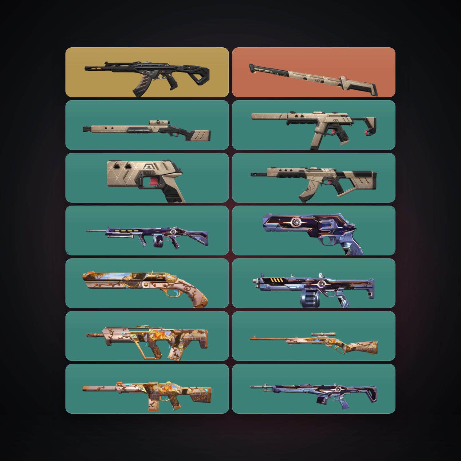 LA Iron 2 locker — 1 knives, 14 skins, lvl 66 — HabibiAccounts